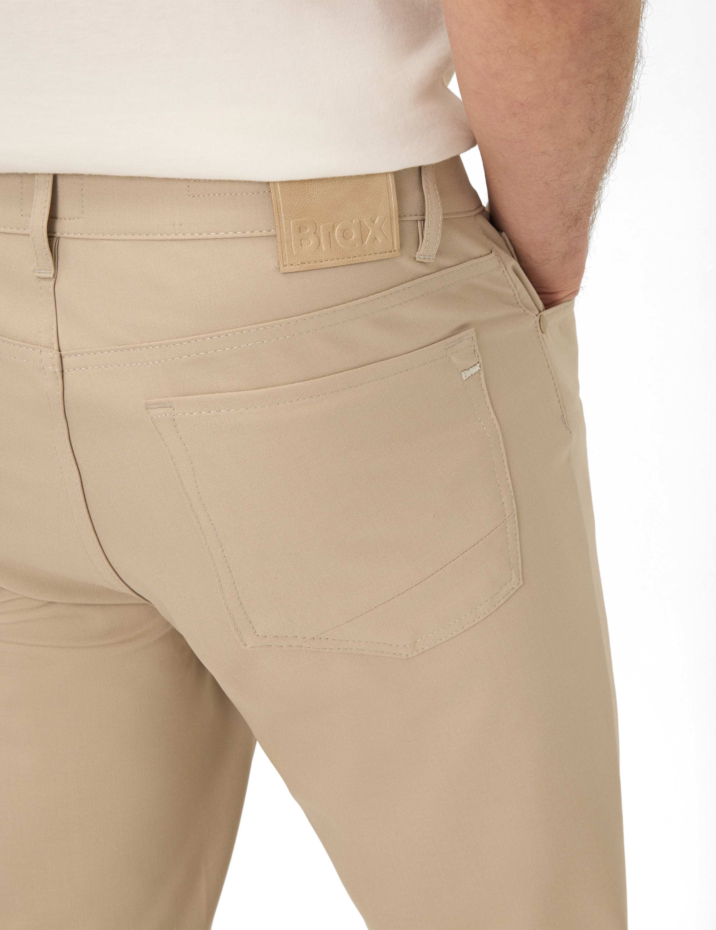 Herren Style CHUCK Beige Modern Fit Detail 2