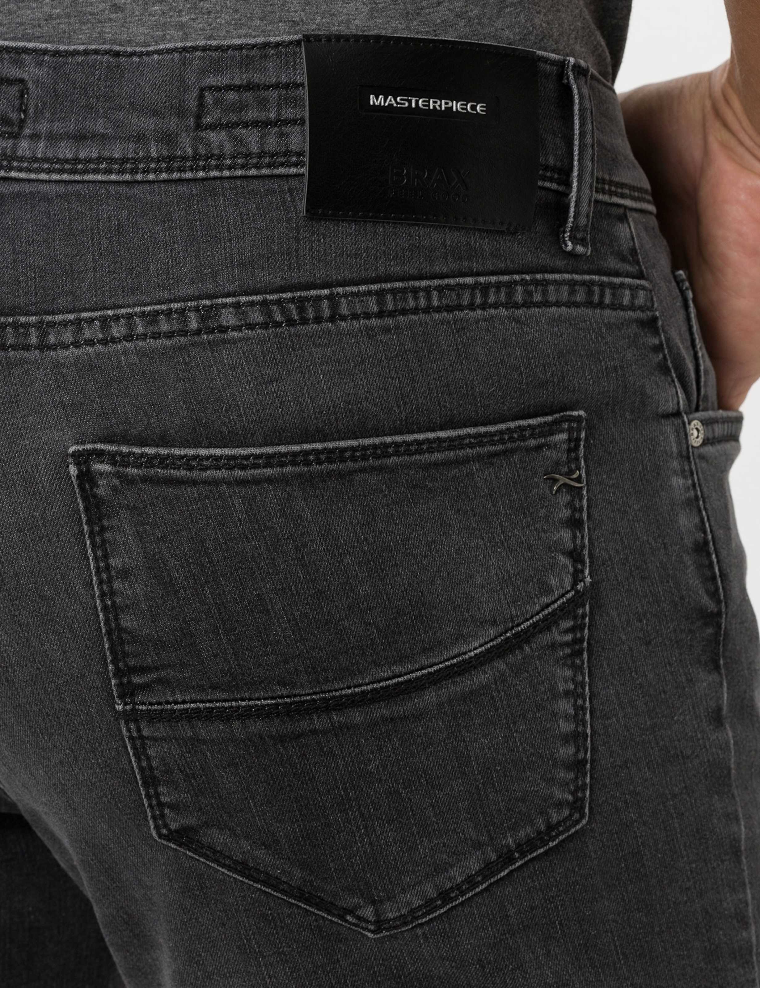 Men Style CADIZ Denim Medium Gray Straight Fit Detail 1
