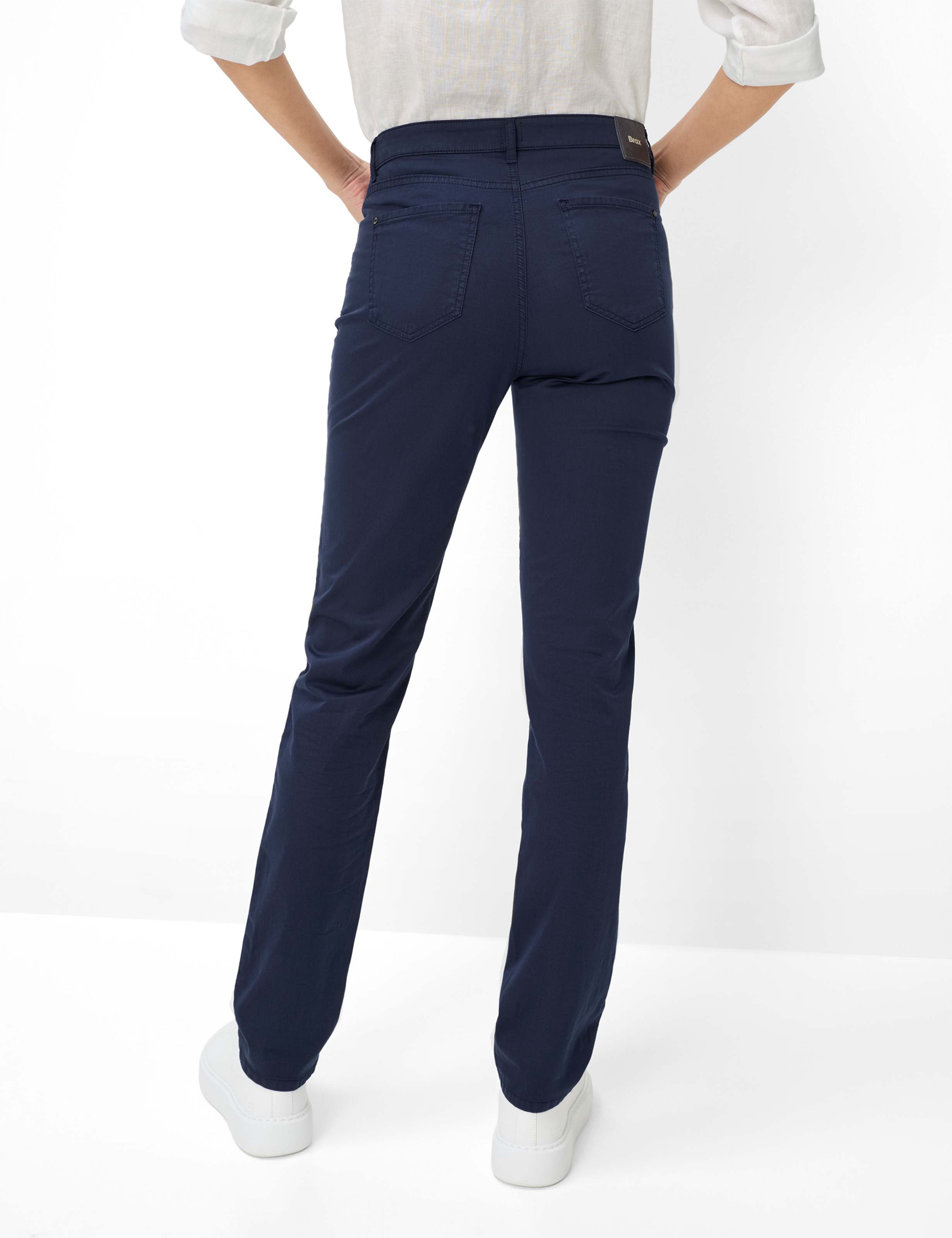 Thumbnail - Brax Damen Five-Pocket-Hose Style CAROLA NAVY, dunkelblau, Gr. 36K