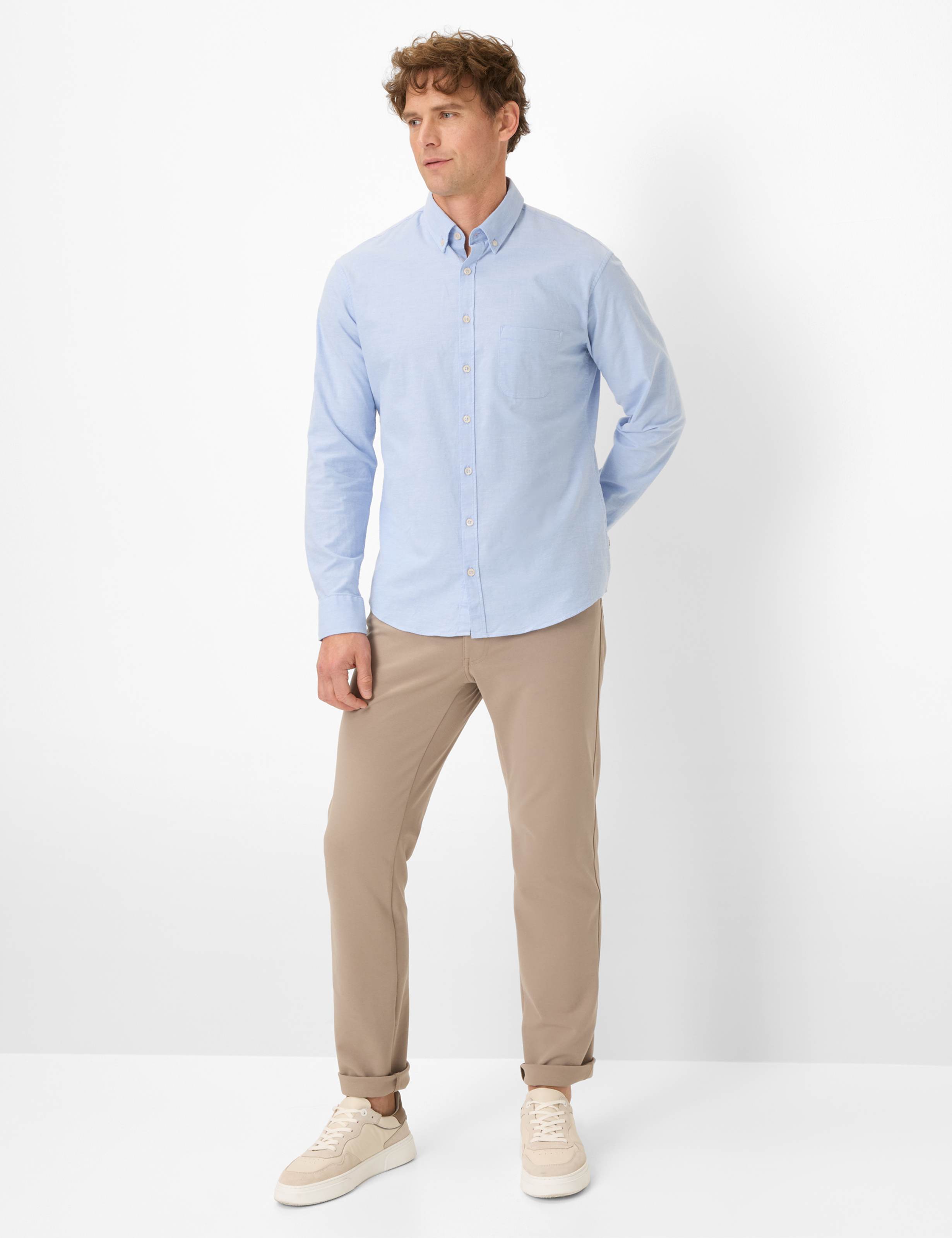 Herren Style DANIEL Hellblau  Model Outfit