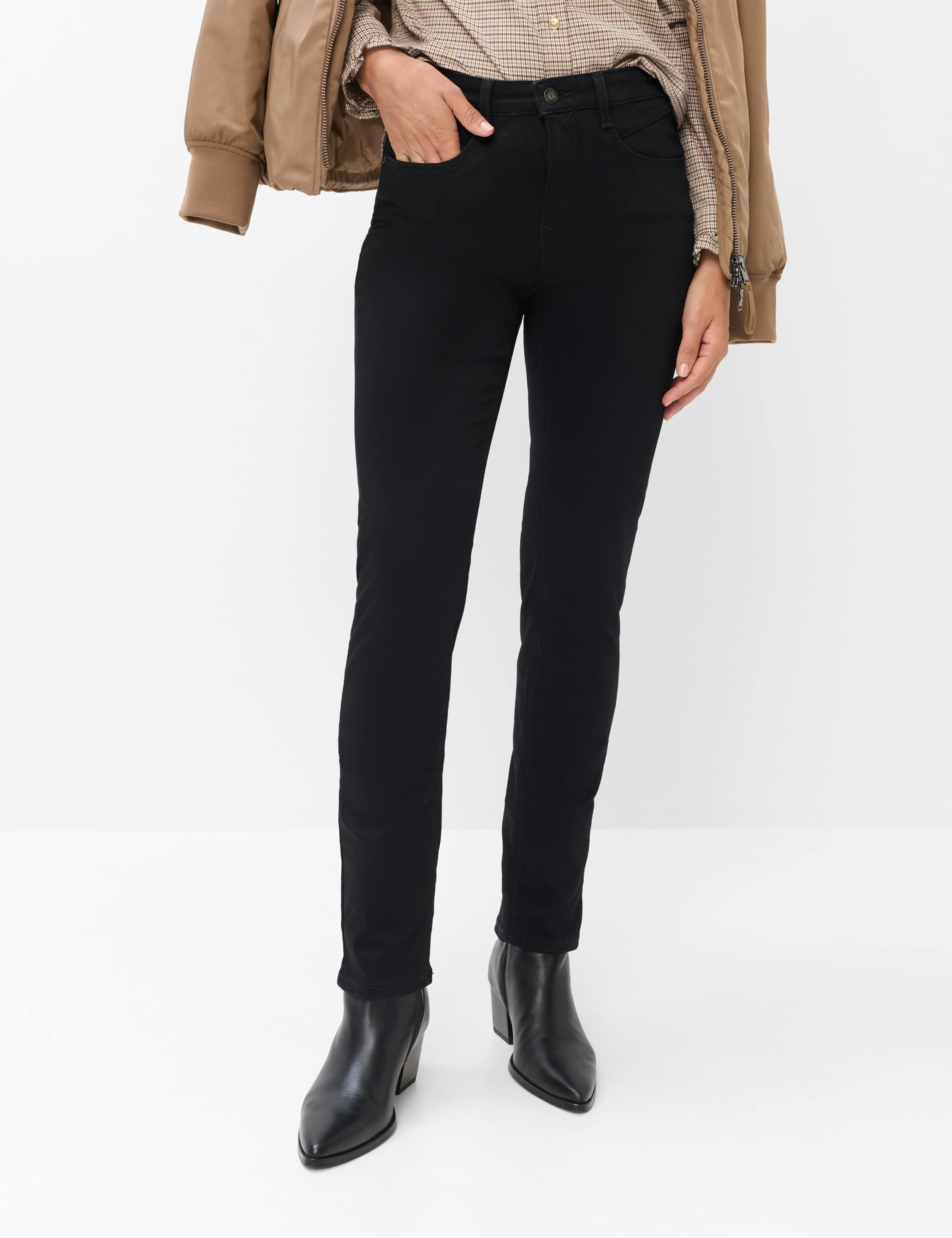 Noir, Femme, Style MARY, MODEL_FRONT_ISHOP
