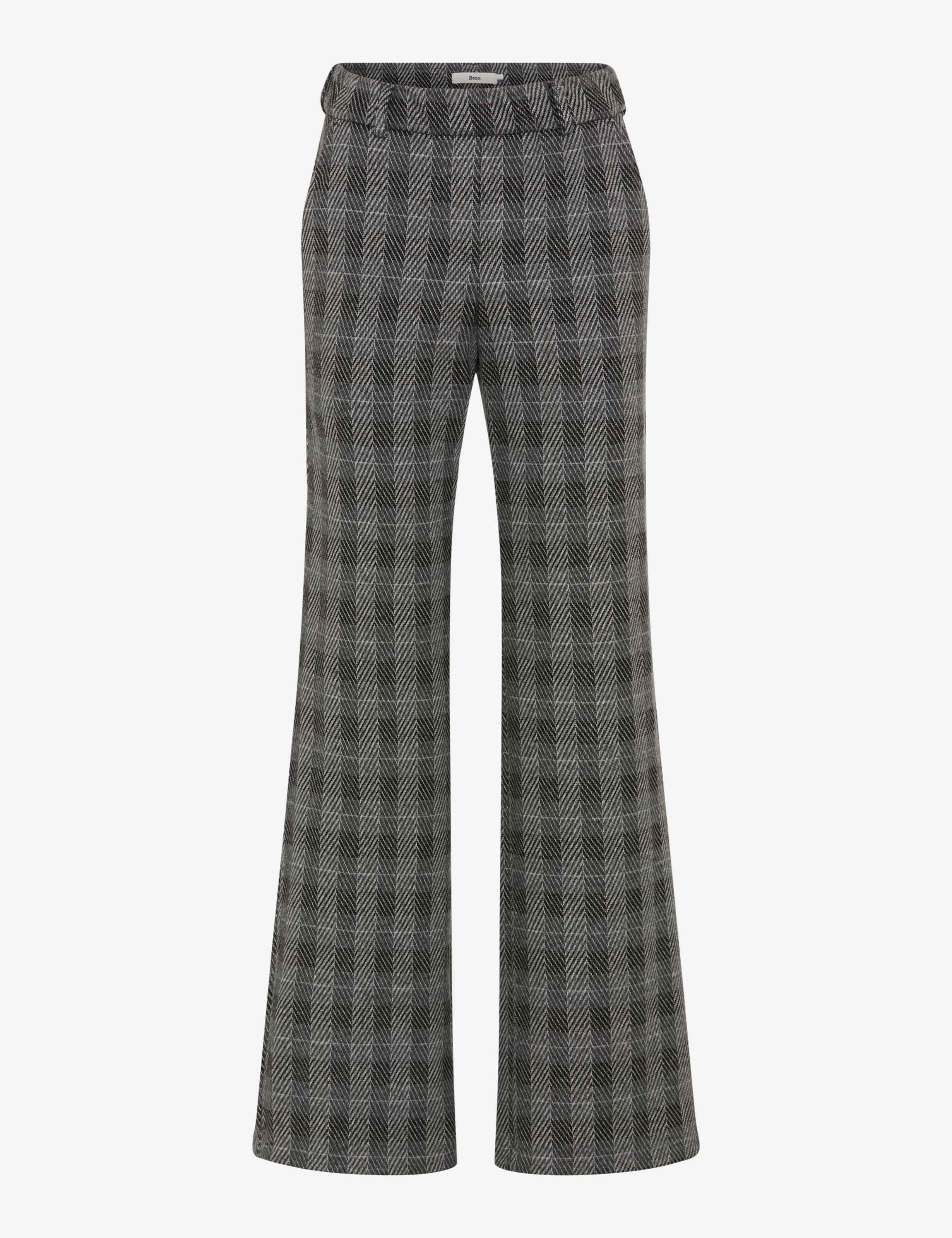 Damen Style MAINE Dunkelgrau Wide Leg Freisteller Front