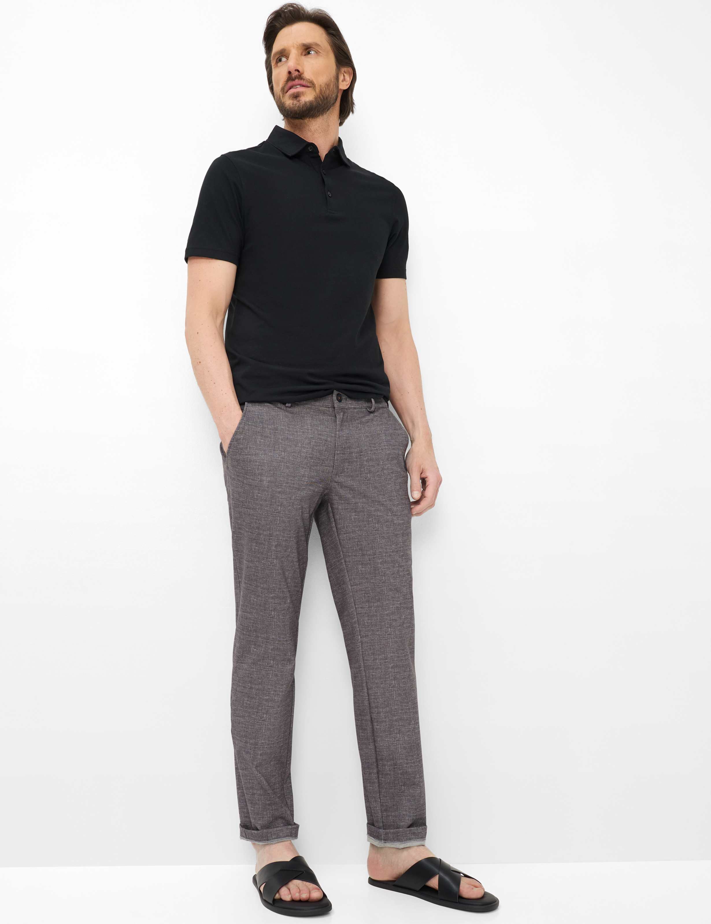 Herre Style THILO Blå Regular Fit Model Outfit