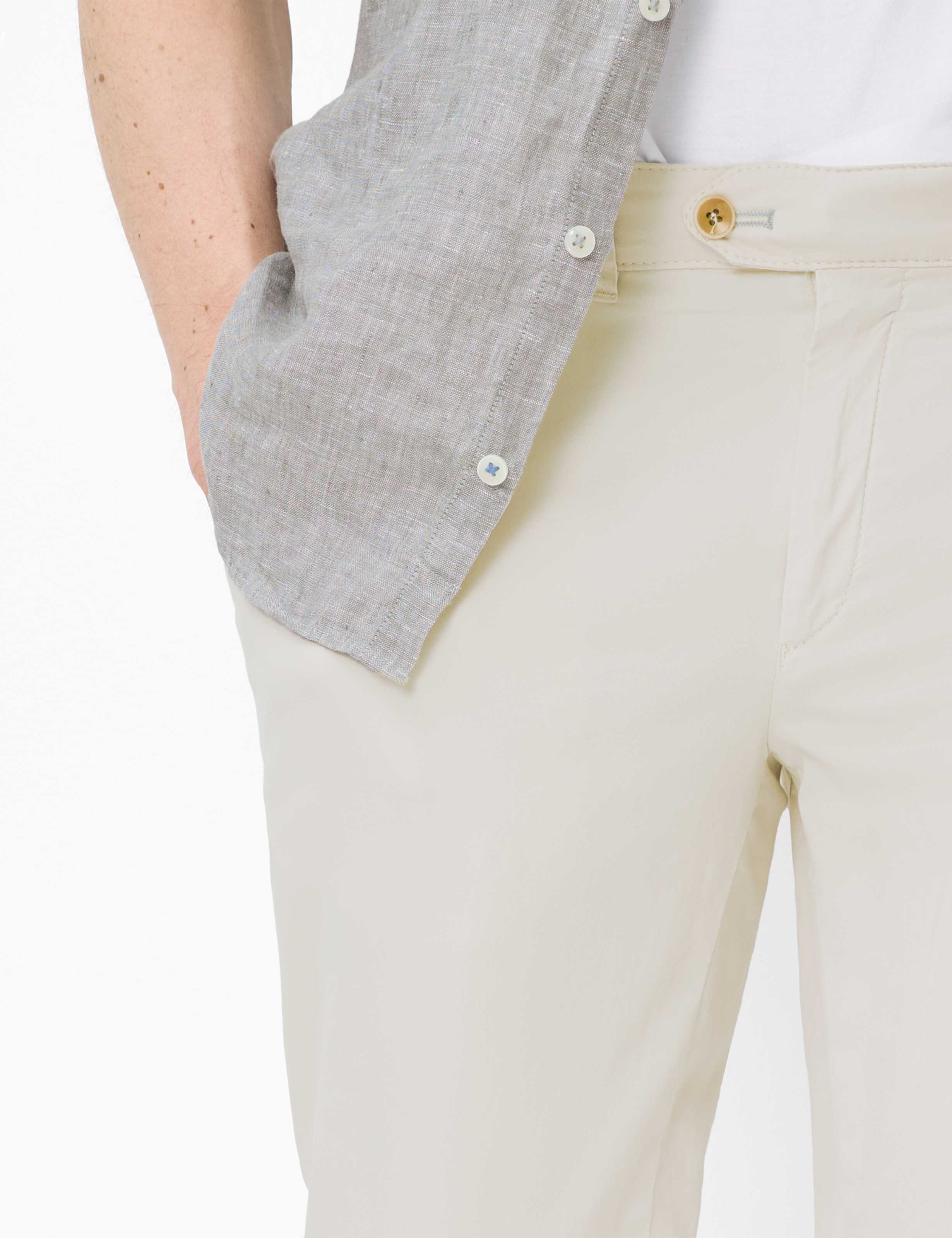 Homme Style JOE Beige Clair Regular Fit Détail 2