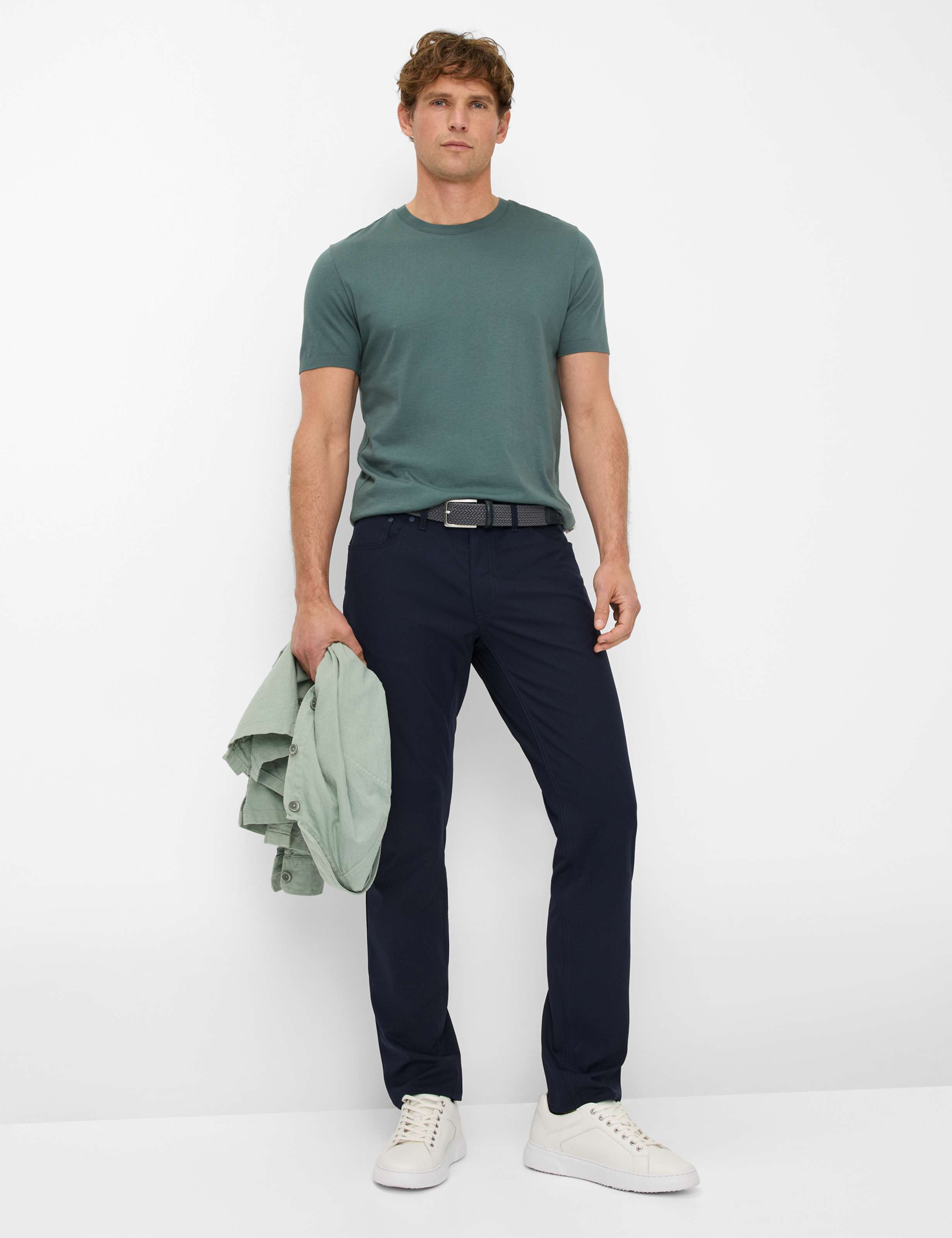 Herren Style TREVOR Grün  Model Outfit