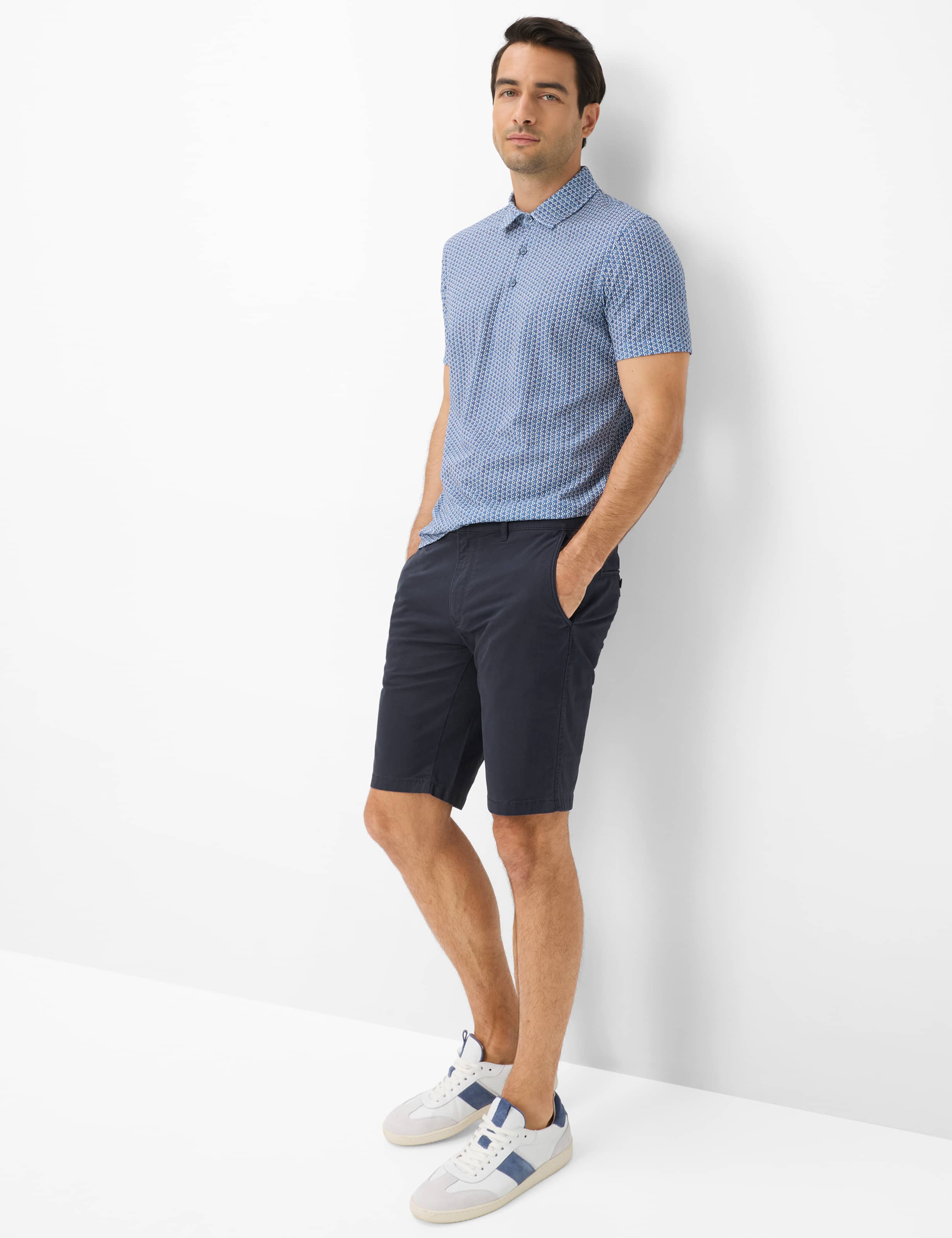 Heren Style PEPE Blauw  Model outfit