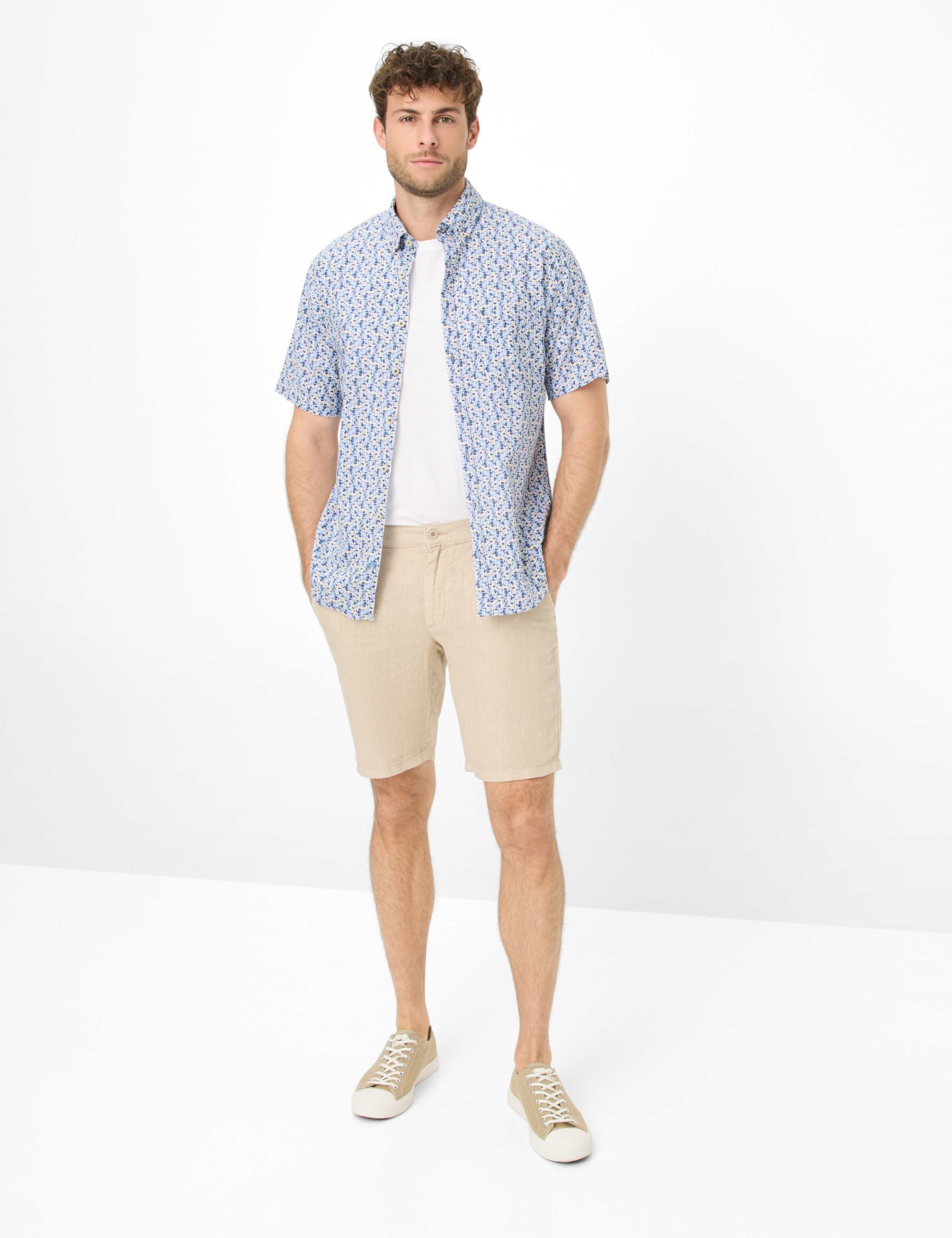 Herren Style DAN Dunkelblau  Model Outfit