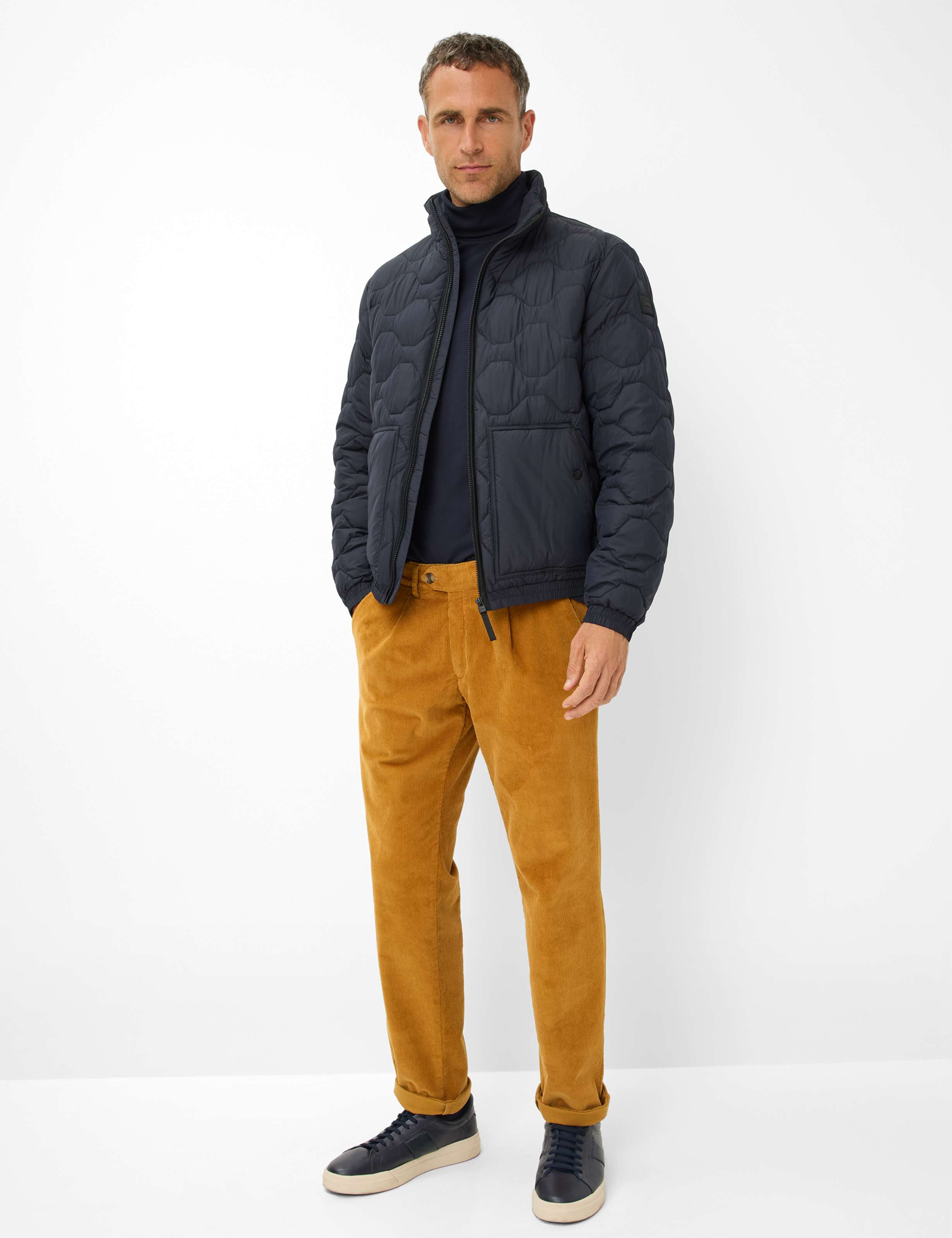 Herre Style LUIS Brun Regular Fit Model Outfit