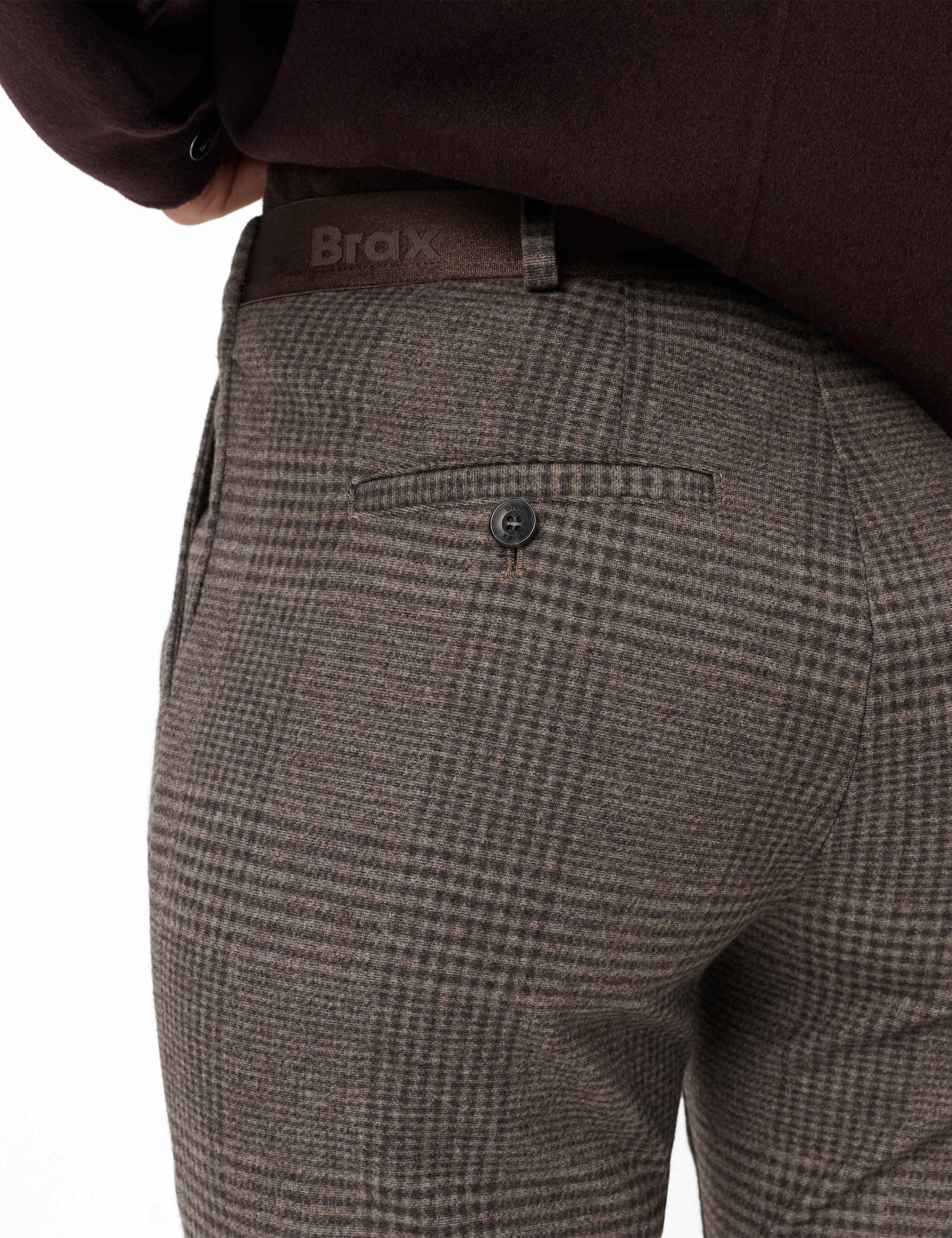 Femme Style MARON S Marron Regular Fit Détail 2