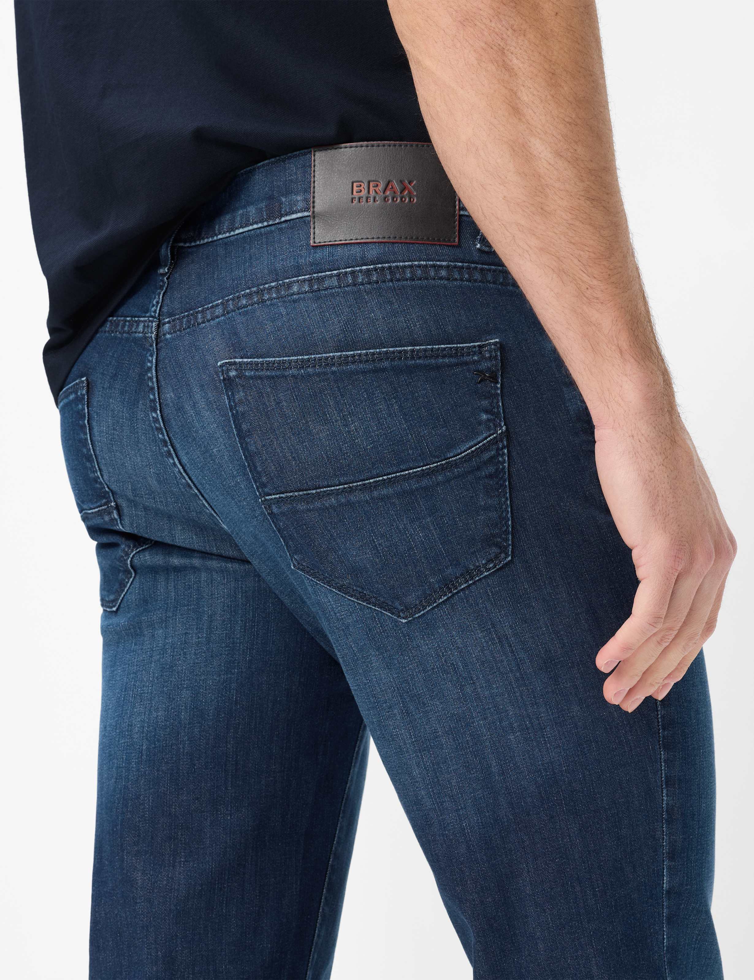 Men Style CADIZ Dark Blue Straight Fit Detail 2