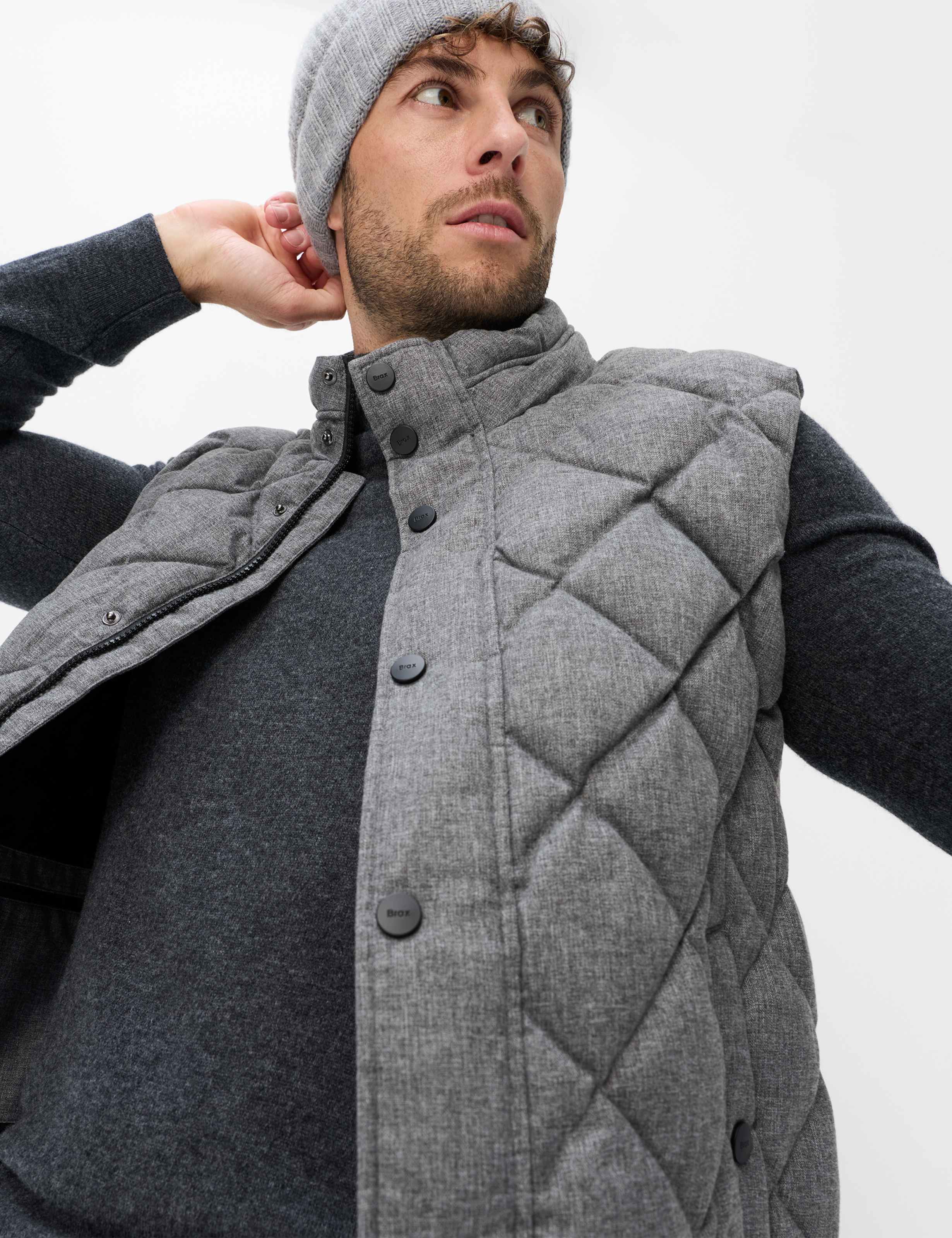 Homme Style JACK Gris Moyen  Détail 1