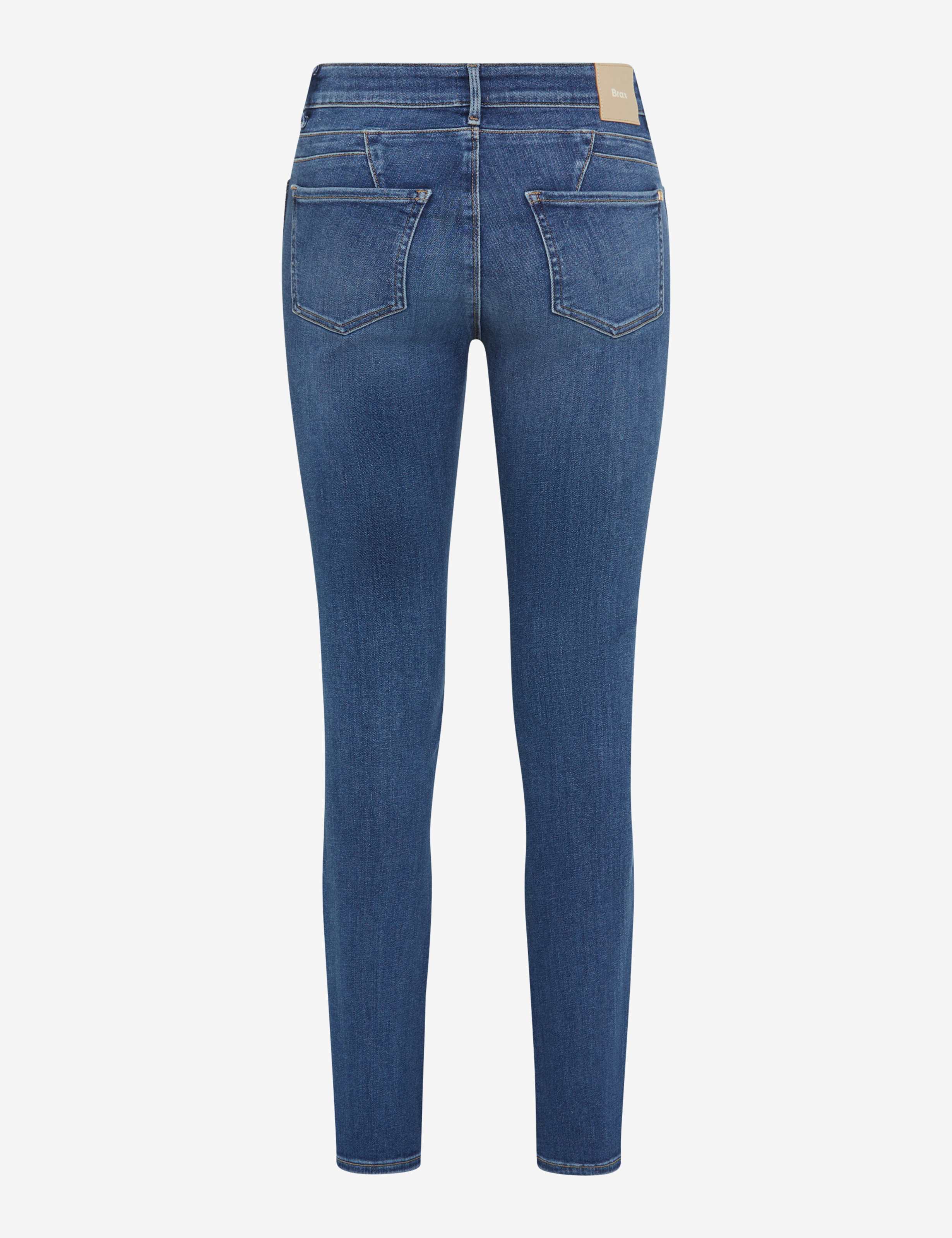 Damen Style ANA Denim Blau Skinny Fit Freisteller Rueck