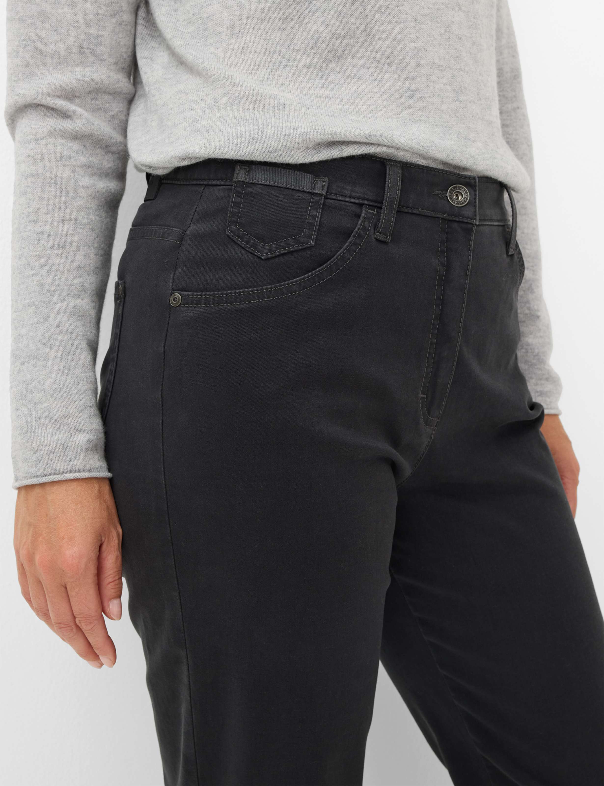 Femme Style CORRY Gris Foncé - Anthracite Comfort Plus Fit Détail 2