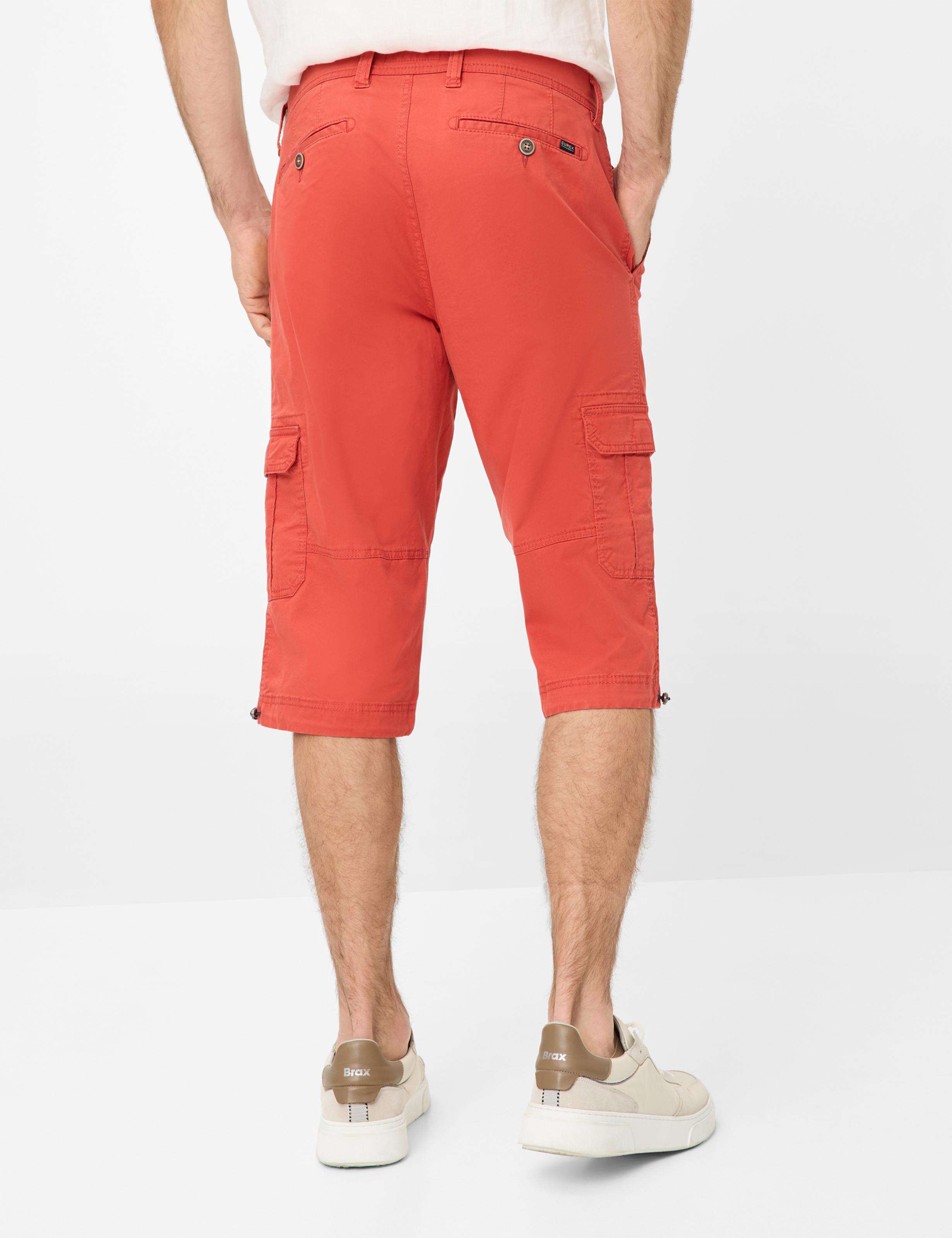 Herren Style BILL Rot Regular Fit Model Rueck