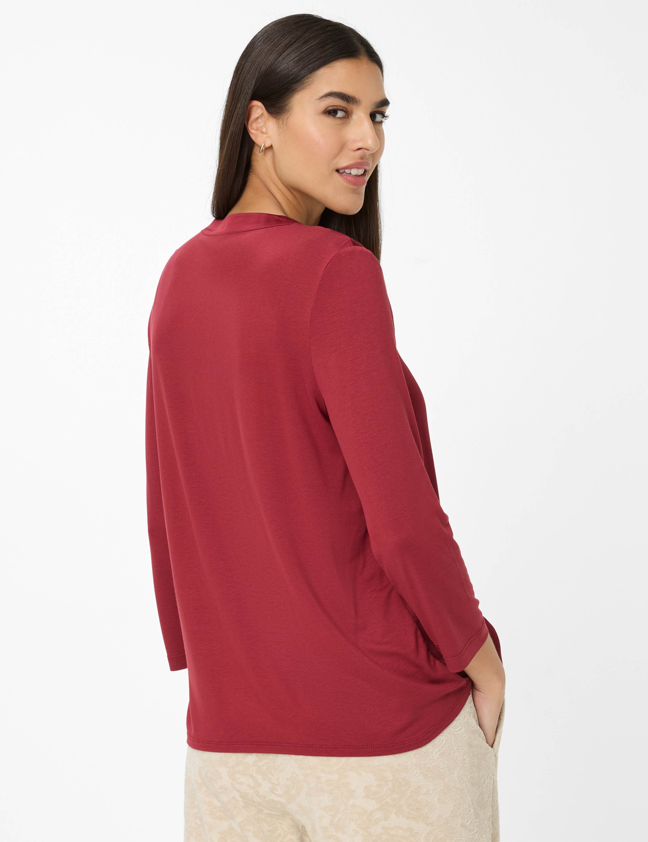 Thumbnail - Brax Damen Style CLARISA M mulberry, dunkelrot, Gr. 34