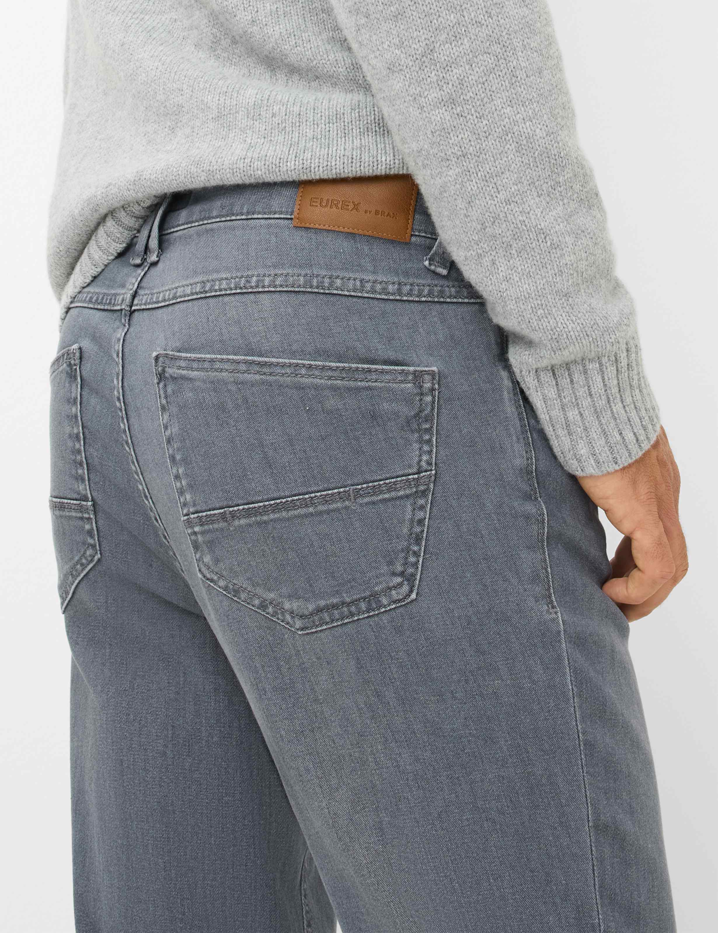 Homme Style LUKE Denim Gris Foncé Regular Fit Détail 2