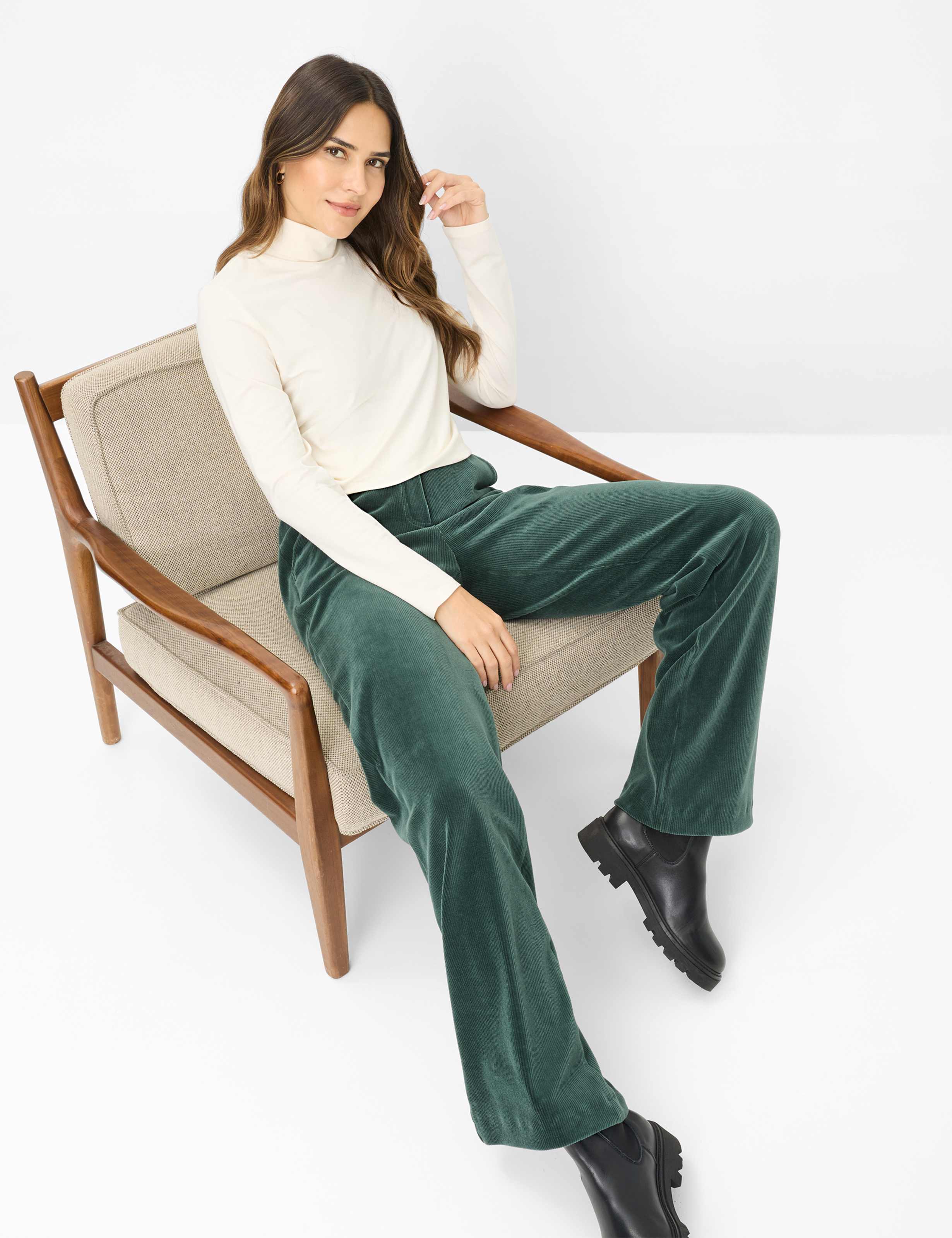 Damen Style CARINA L Cremeweiß  Detail 1