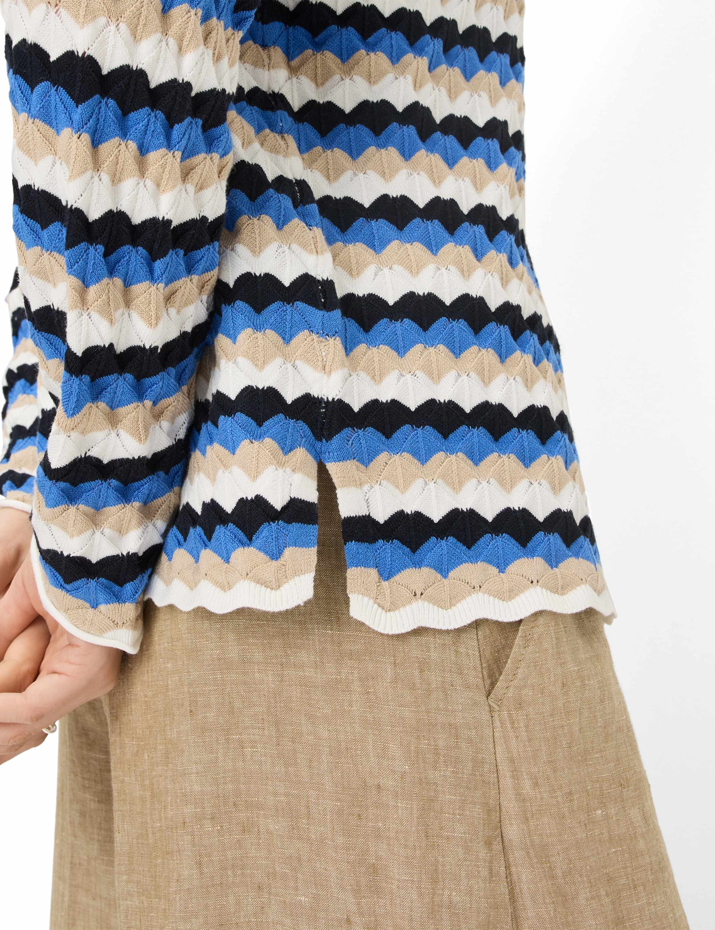 Damen Style LIZ Blau  Detail 1