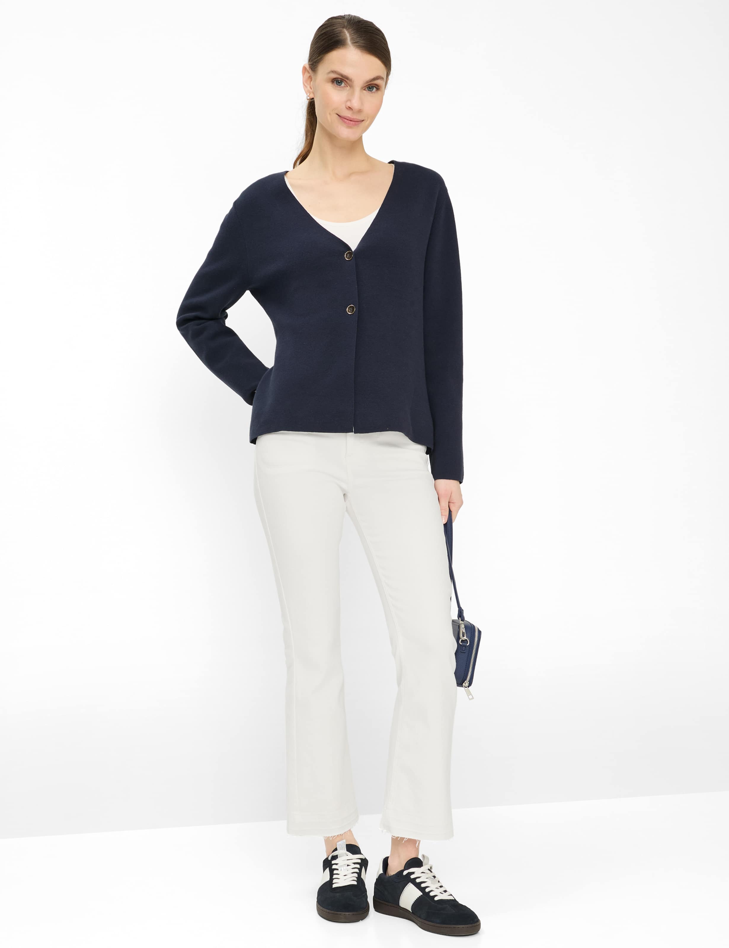 Dames Style AMANDA Donkerblauw  Model outfit