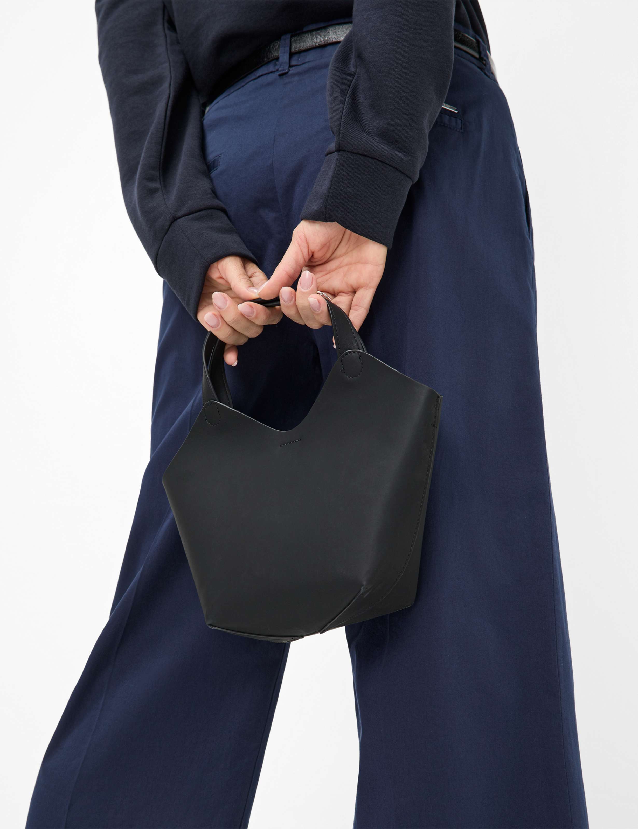 Women Style MAINE S Dark Blue Wide Leg Detail 1
