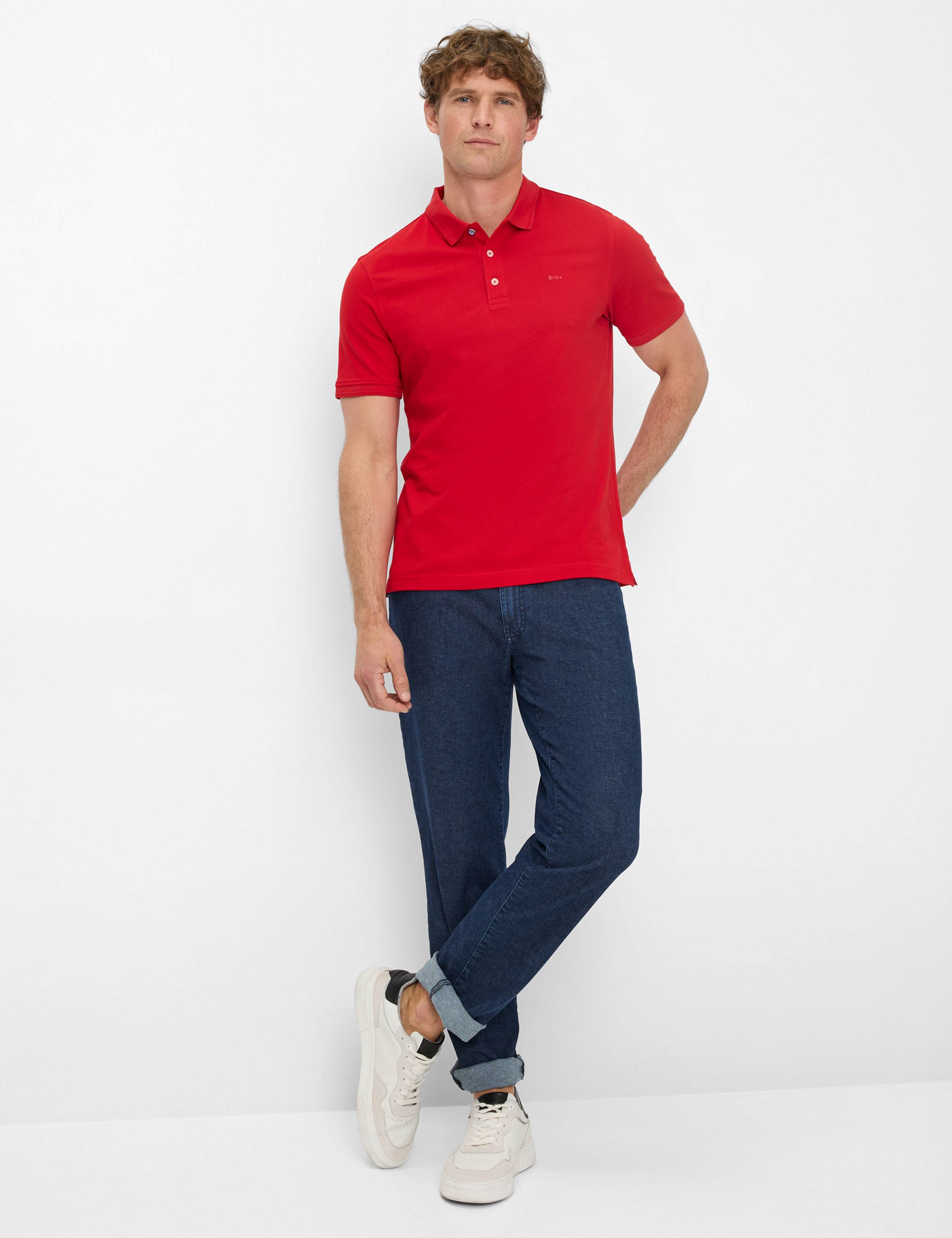 Men Style PETE Red  Model Outfit