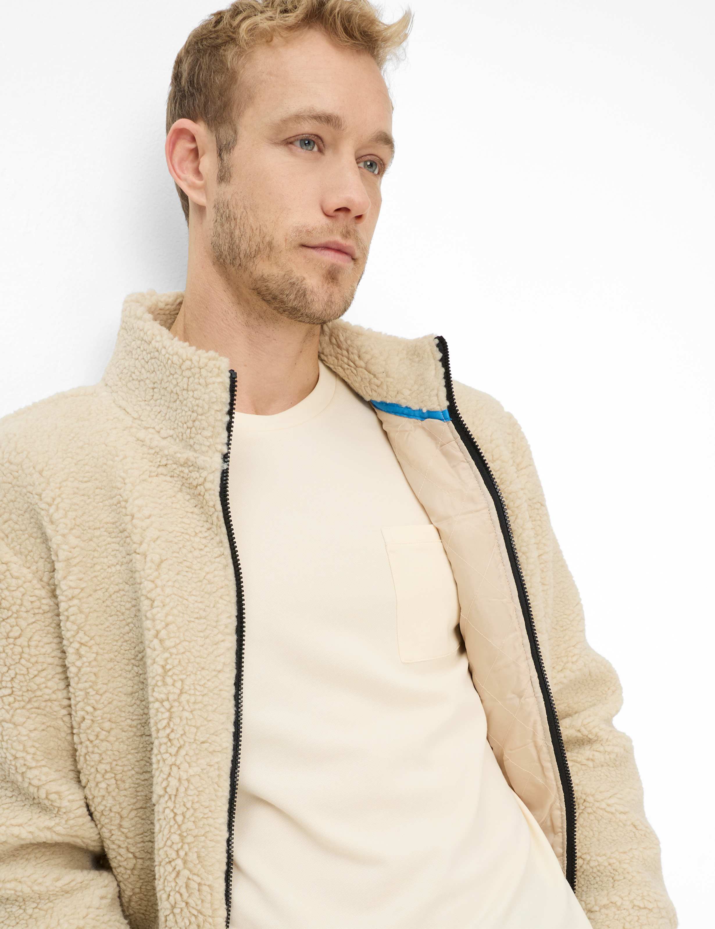 Herren Style TIMON Cremeweiß  Detail 1