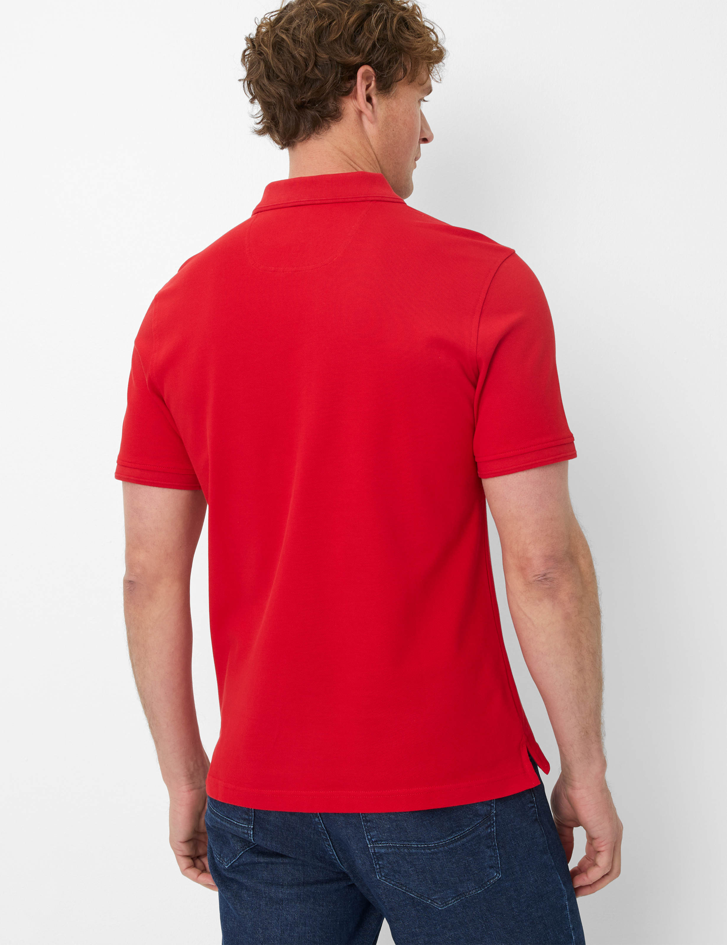 Men Style PETE Red  Model back