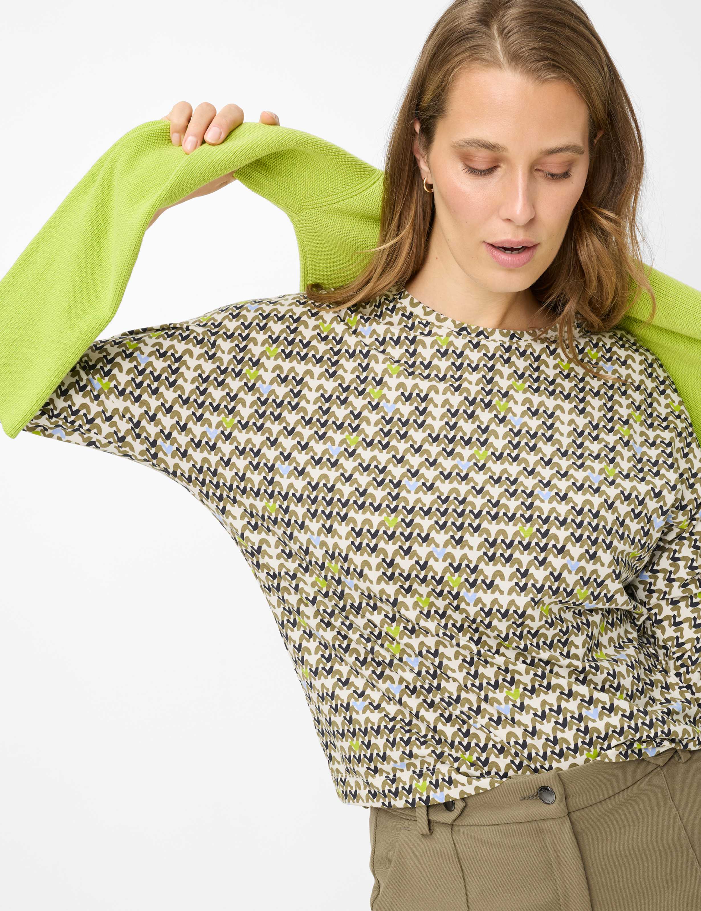 Damen Style CHARLENE Grün - Khaki  Detail 1