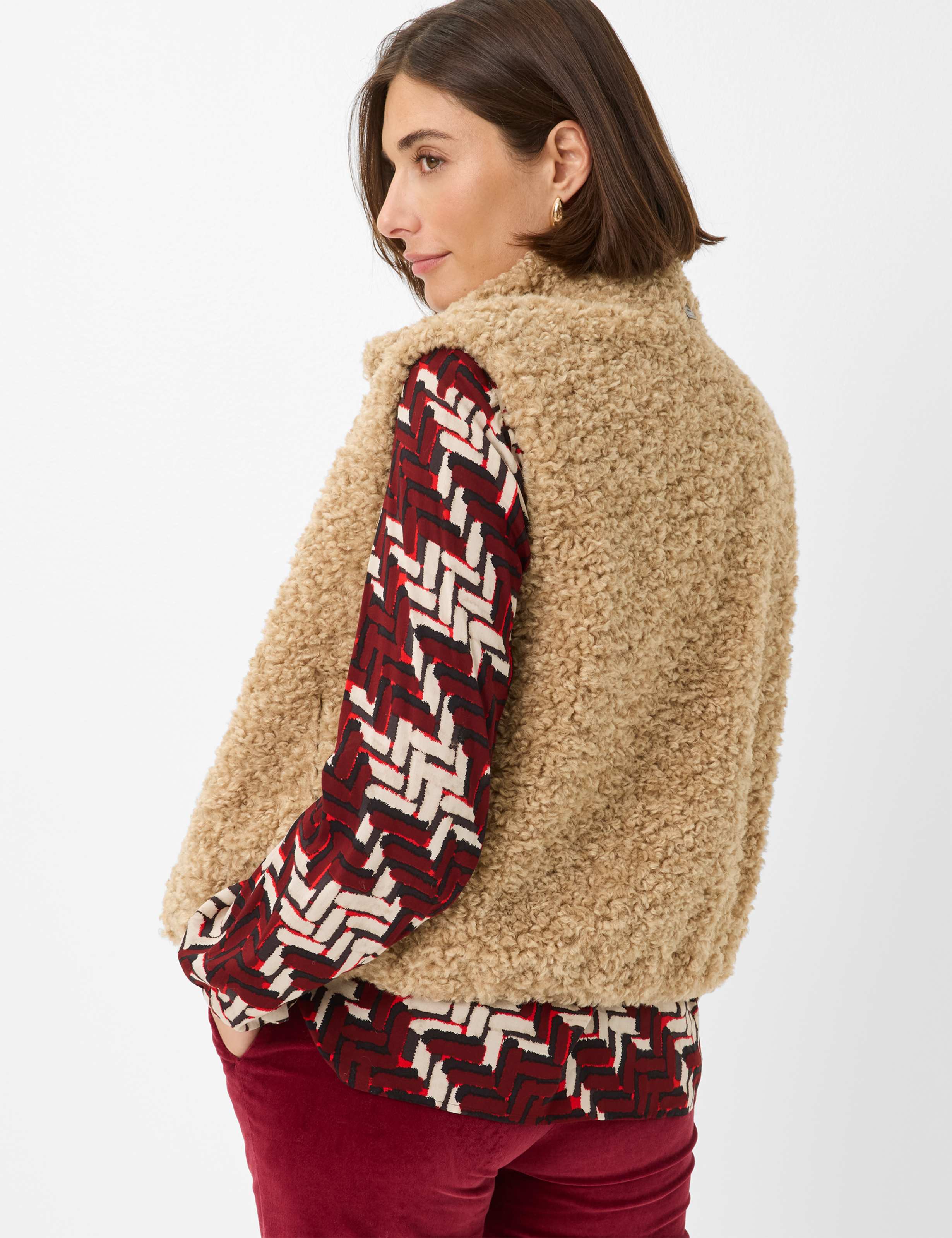 Femme Style OSLO Marron Clair  Dos mannequin