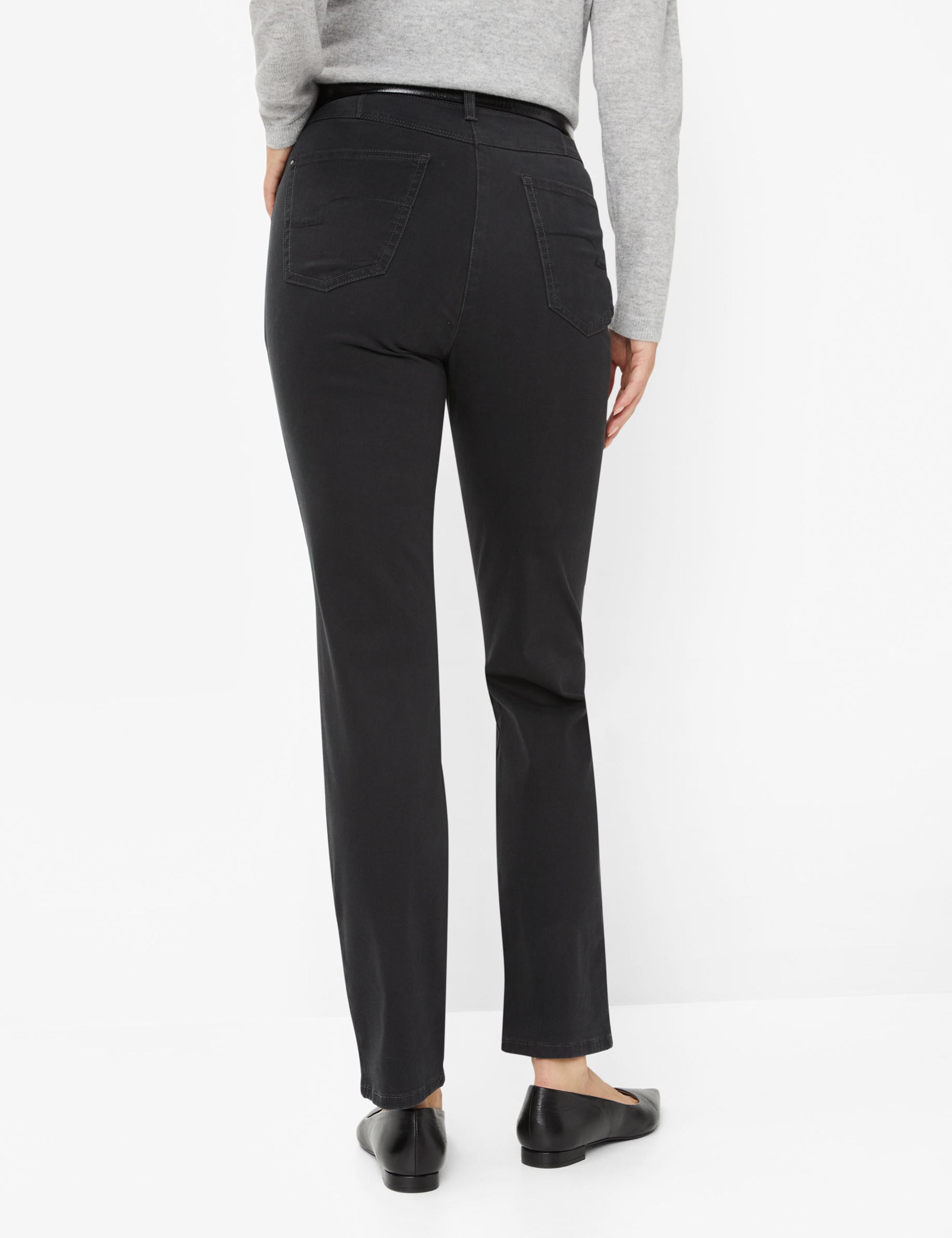 Femme Style LAURA NEW Gris Foncé - Anthracite Super Slim Fit Dos mannequin