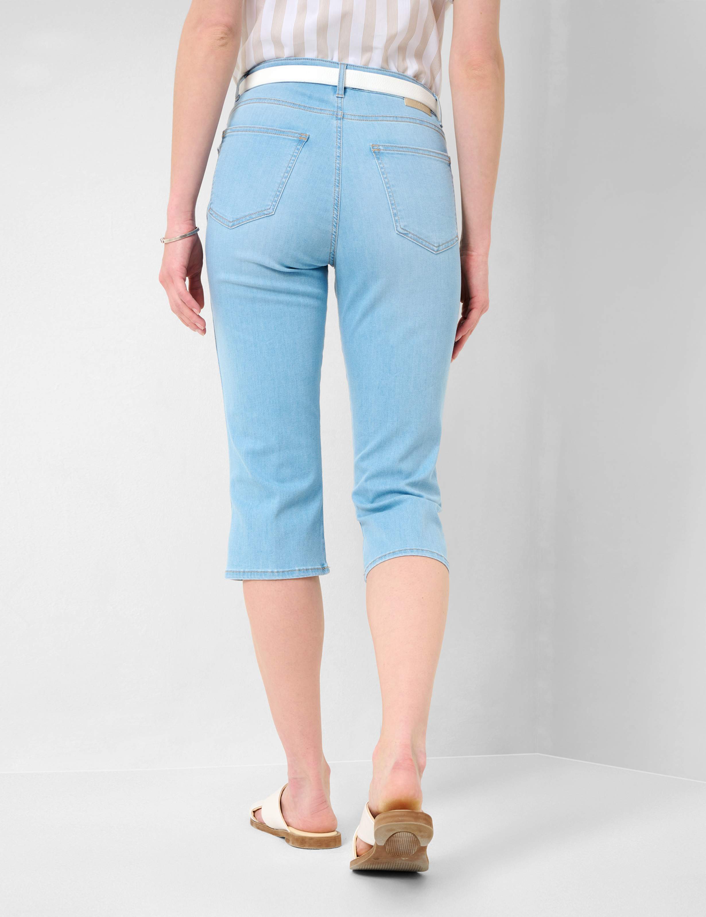 Women Style SHAKIRA C USED LIGHT BLUE Slim Fit Model back