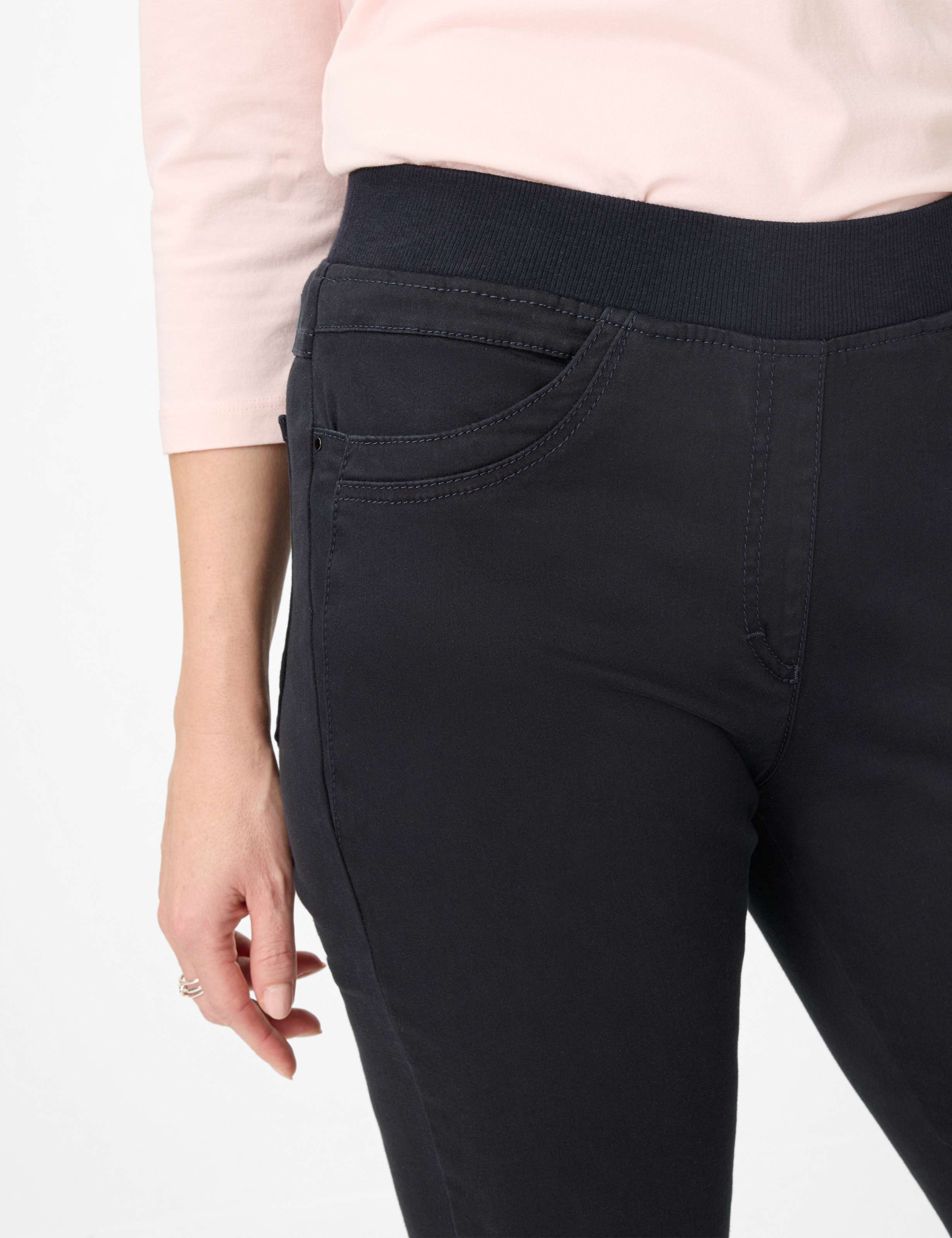 Damen Style PAMINA FUN Dunkelblau Slim Fit Detail 2