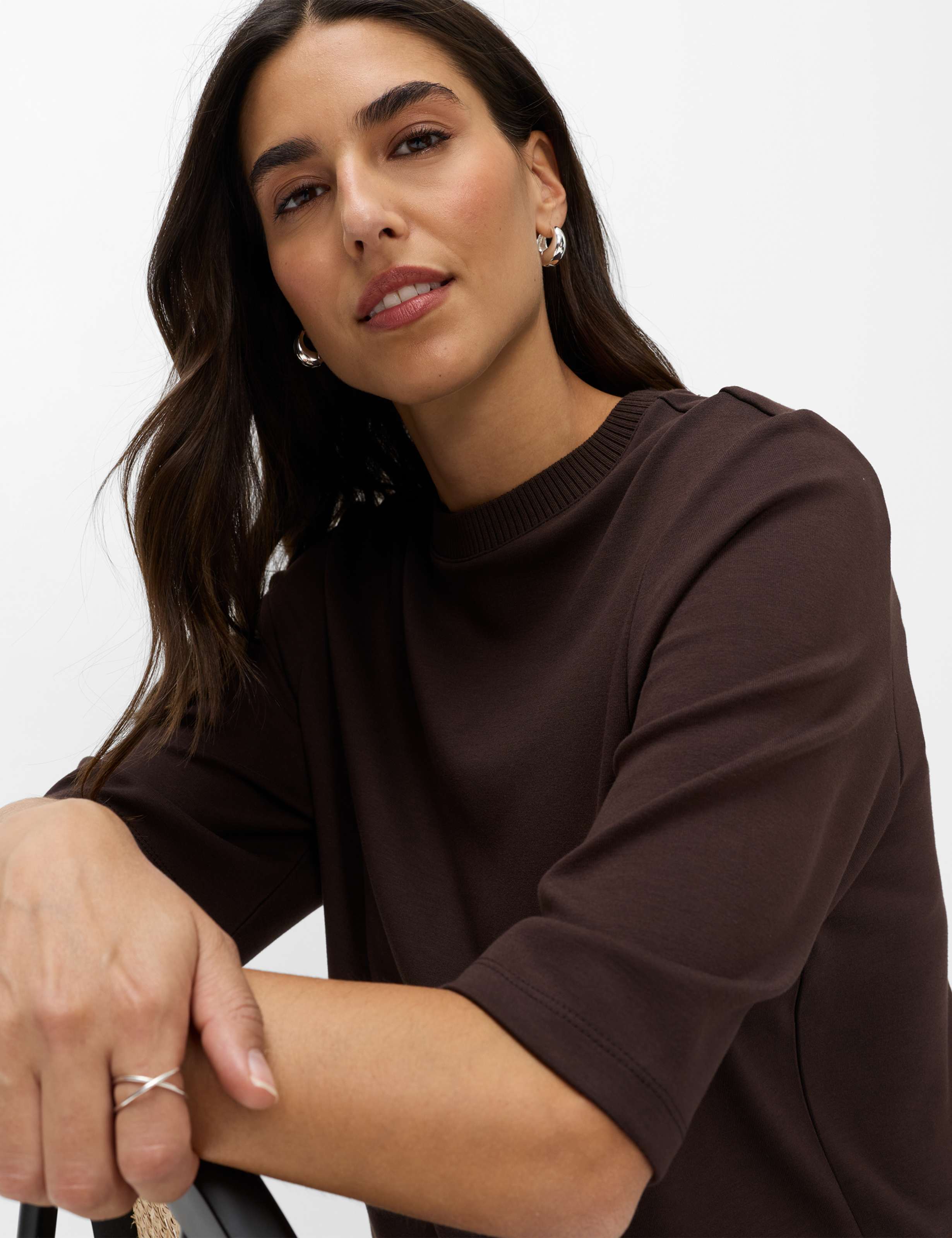 Damen Style BERTA M Dunkelbraun  Detail 1