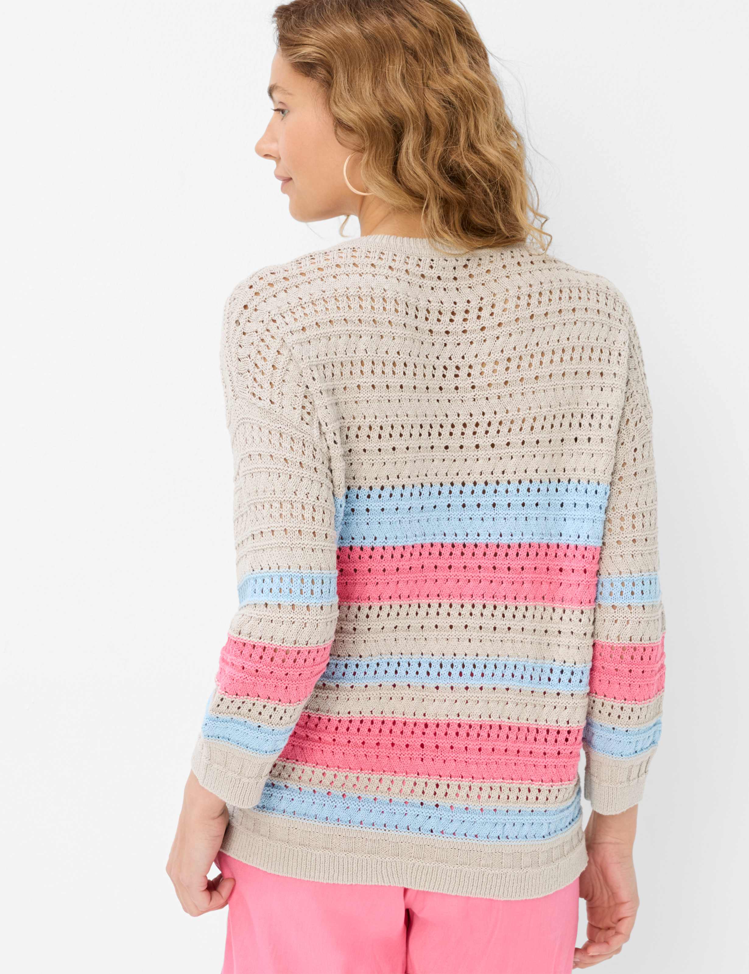 Damen Style LESLEY Hellbeige  Model Rueck