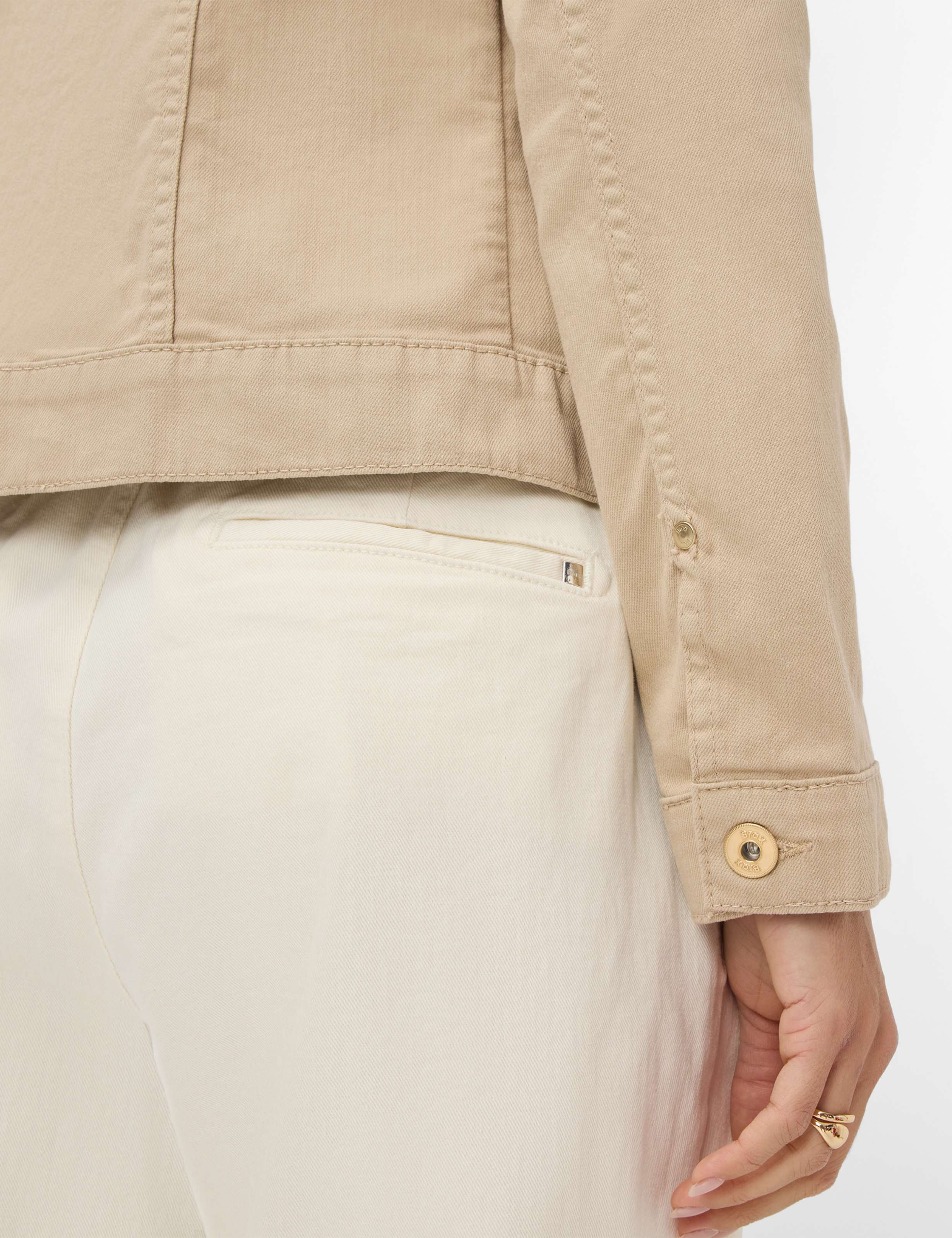 Dame Style MIAMI Denim Beige  Detalje 2