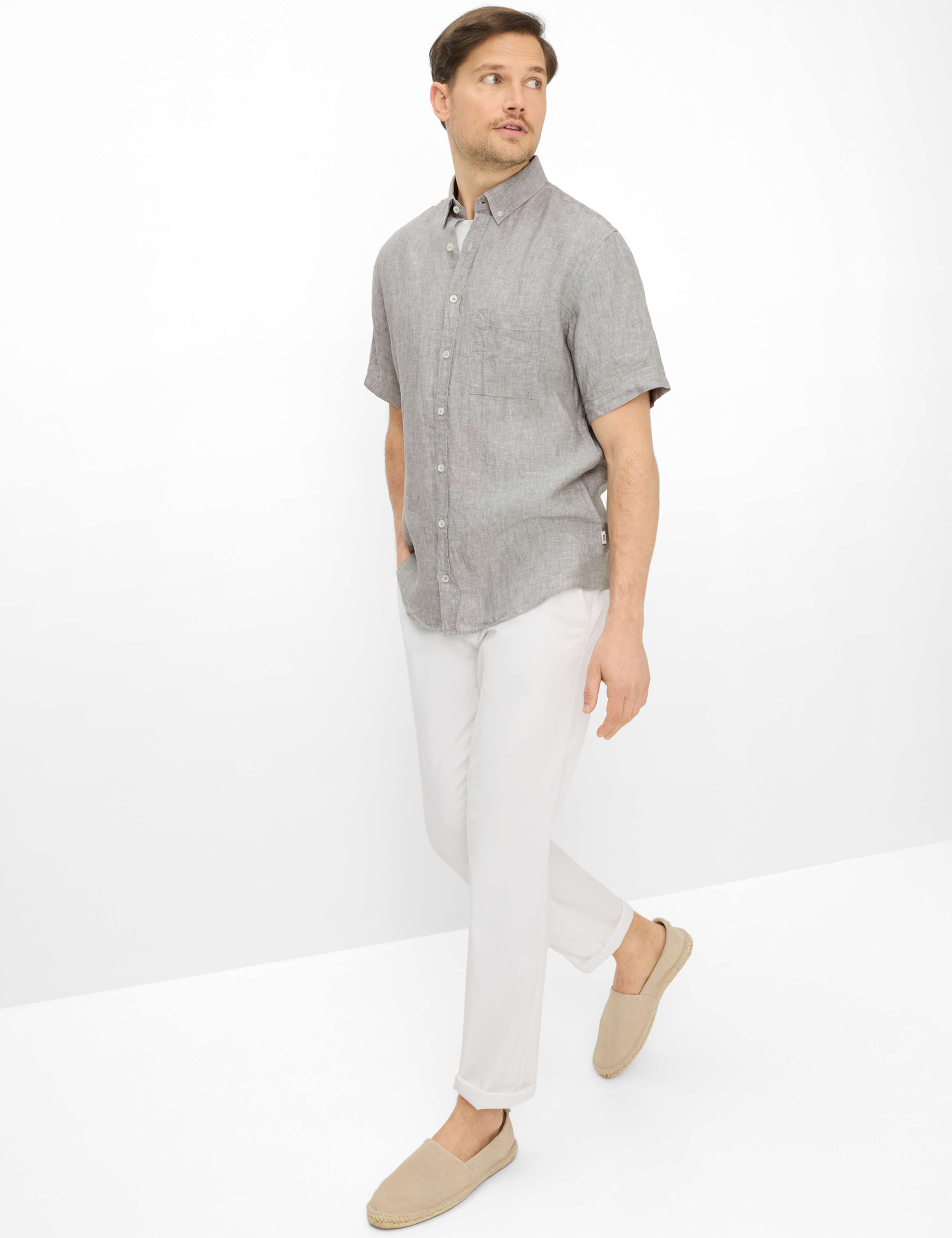 Herren Style DAN Grün  Model Outfit