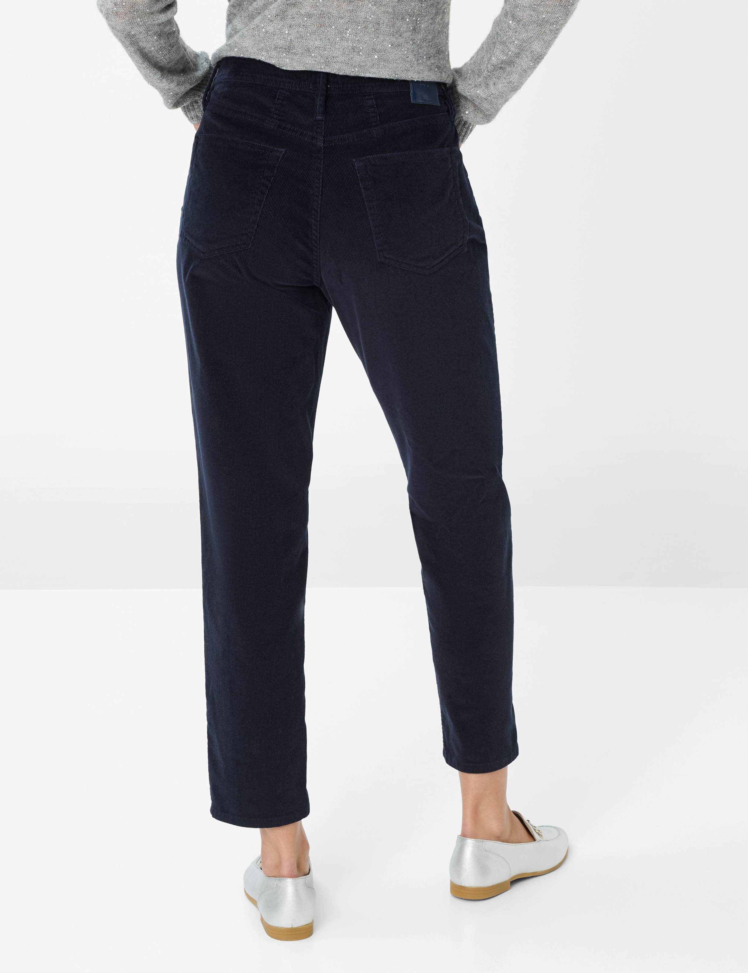 Thumbnail - Brax Damen Cordhose Style MILEY S NAVY, dunkelblau, Gr. 32