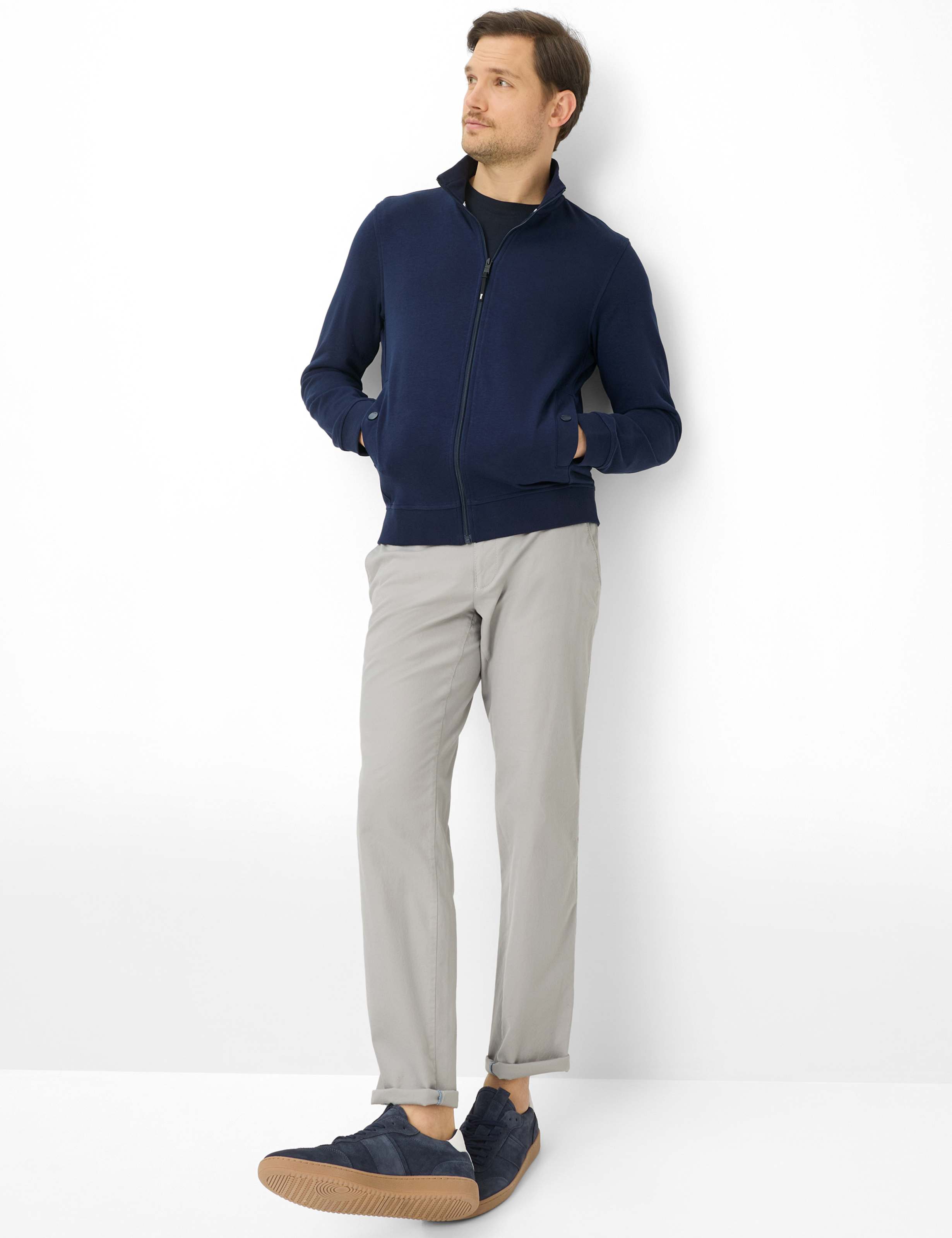 Herre Style SCOTT Mørkeblå  Model Outfit