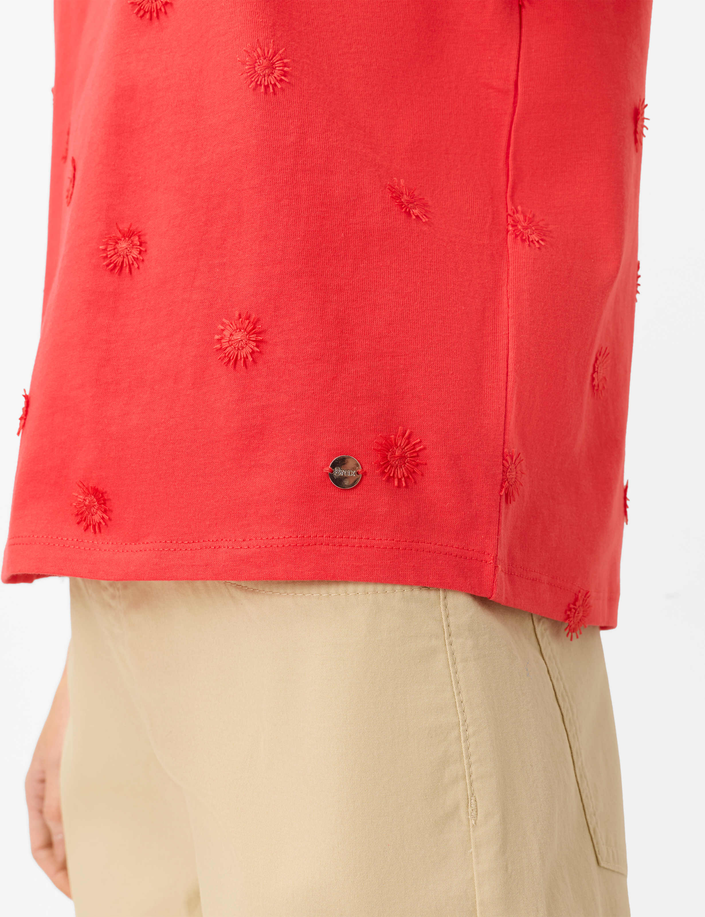 Femme Style CIRA S Rouge  Détail 2