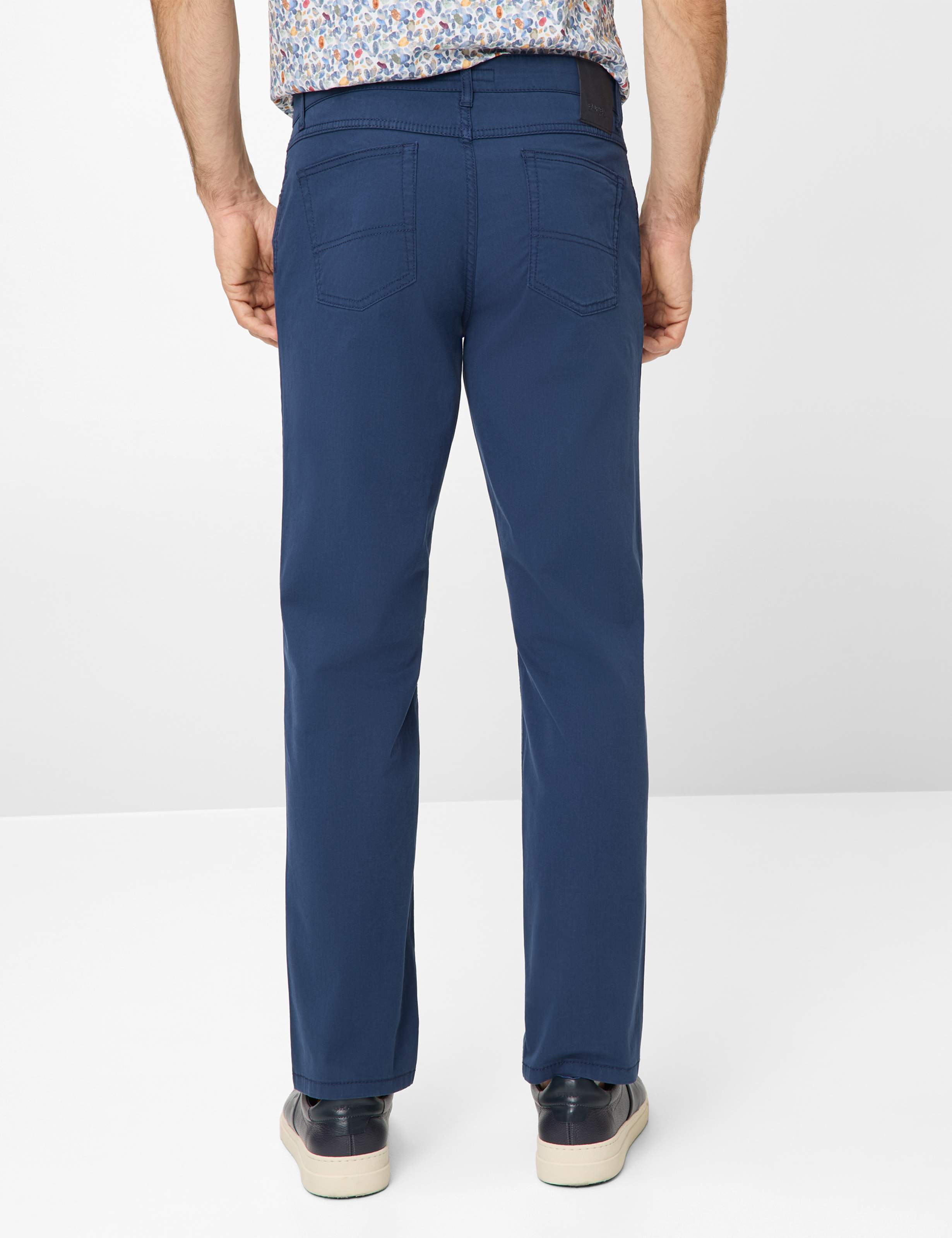 Homme Style CARLOS Bleu Regular Fit Dos mannequin