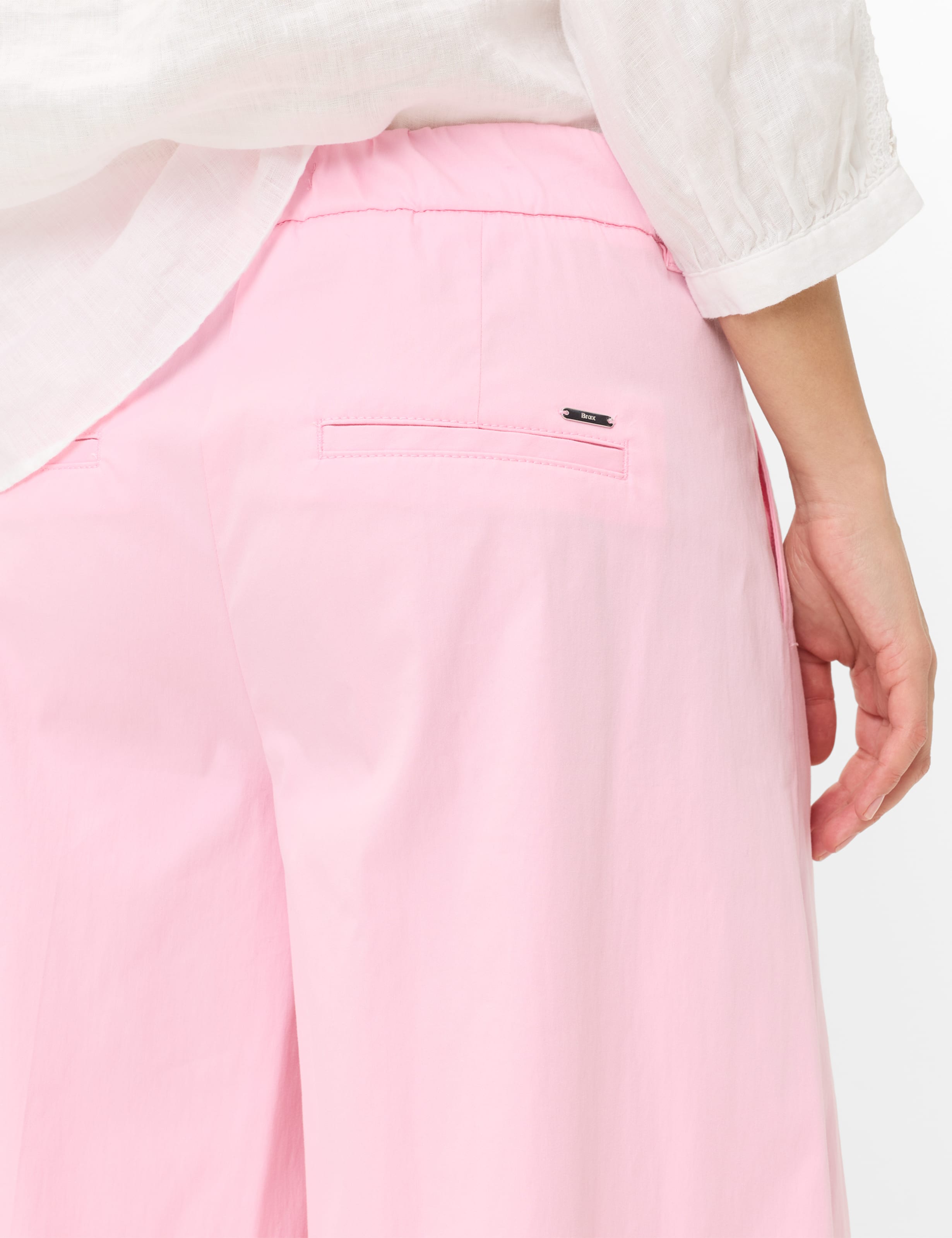 Dames Style MELLI S Roze Wide Leg Detail 2