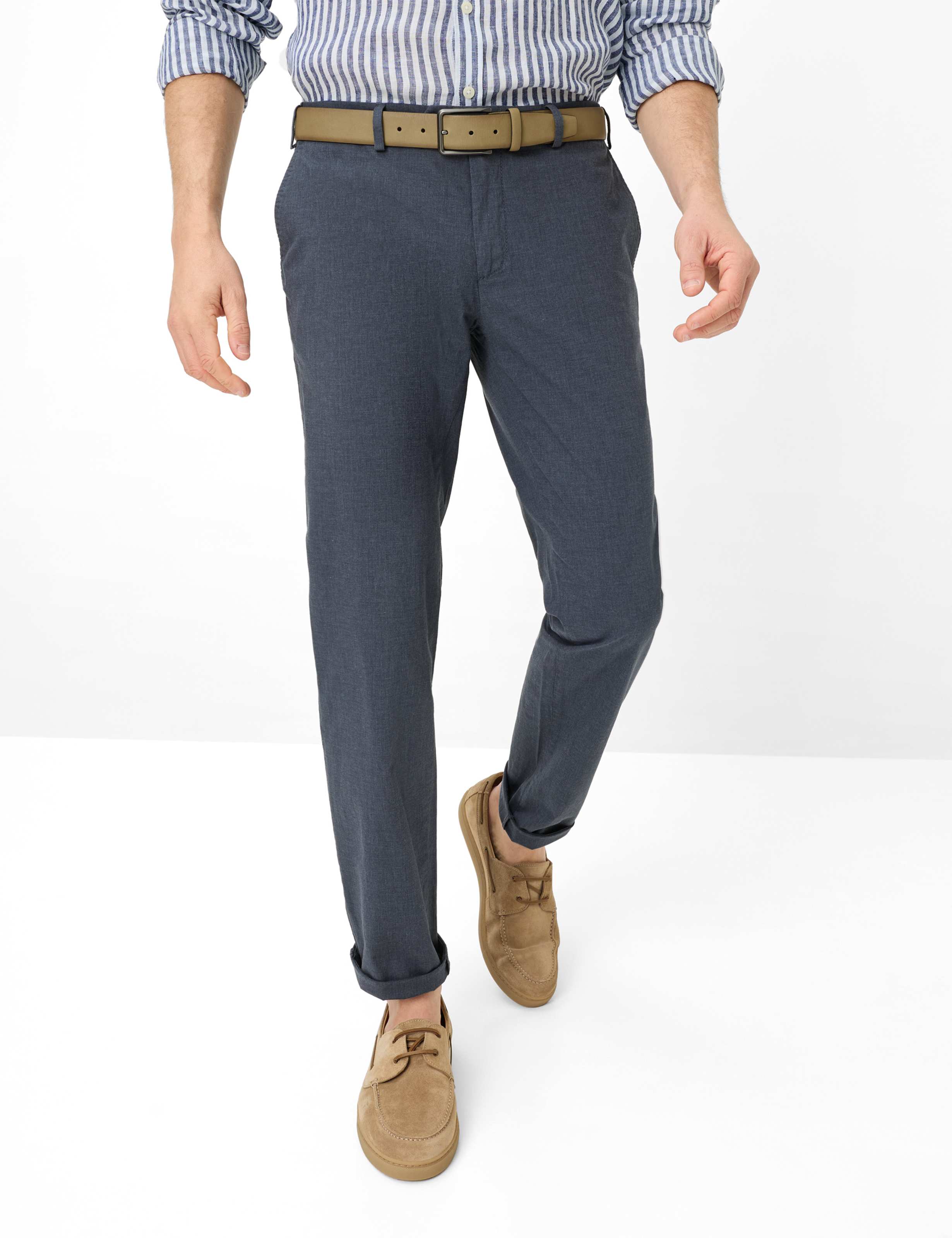 Thumbnail - Brax Herren Hose Style SILVIO MONOCHROME, dunkelblau, Gr. 38/32