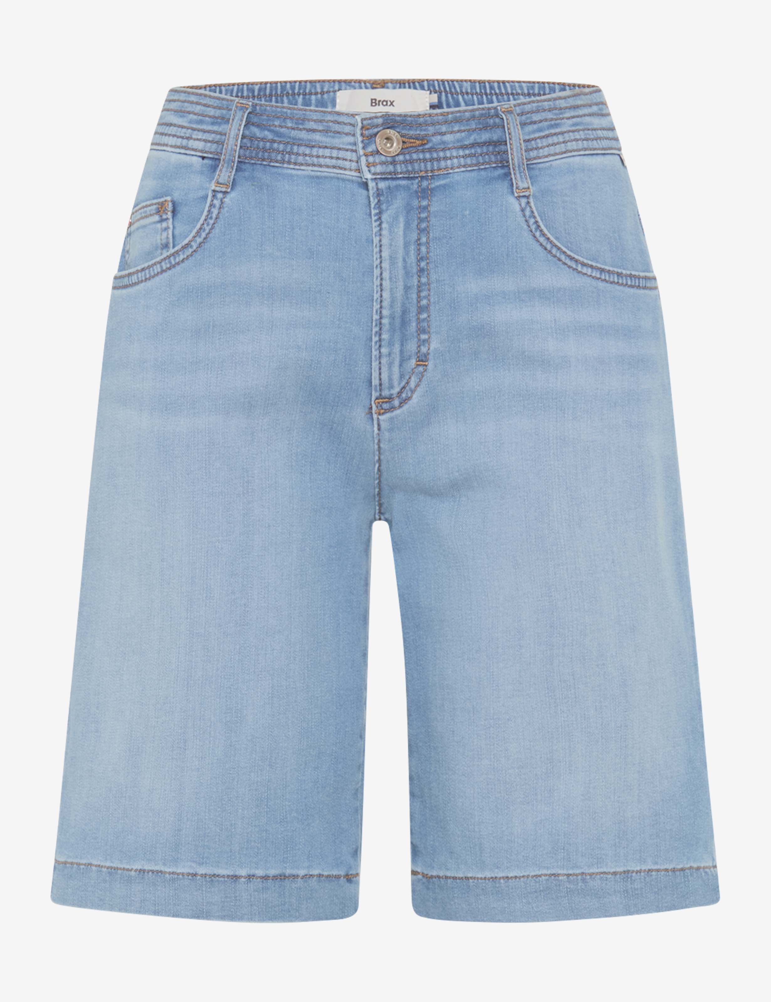 Women Style MAINE B Denim Blue Wide Leg Stand-alone front view