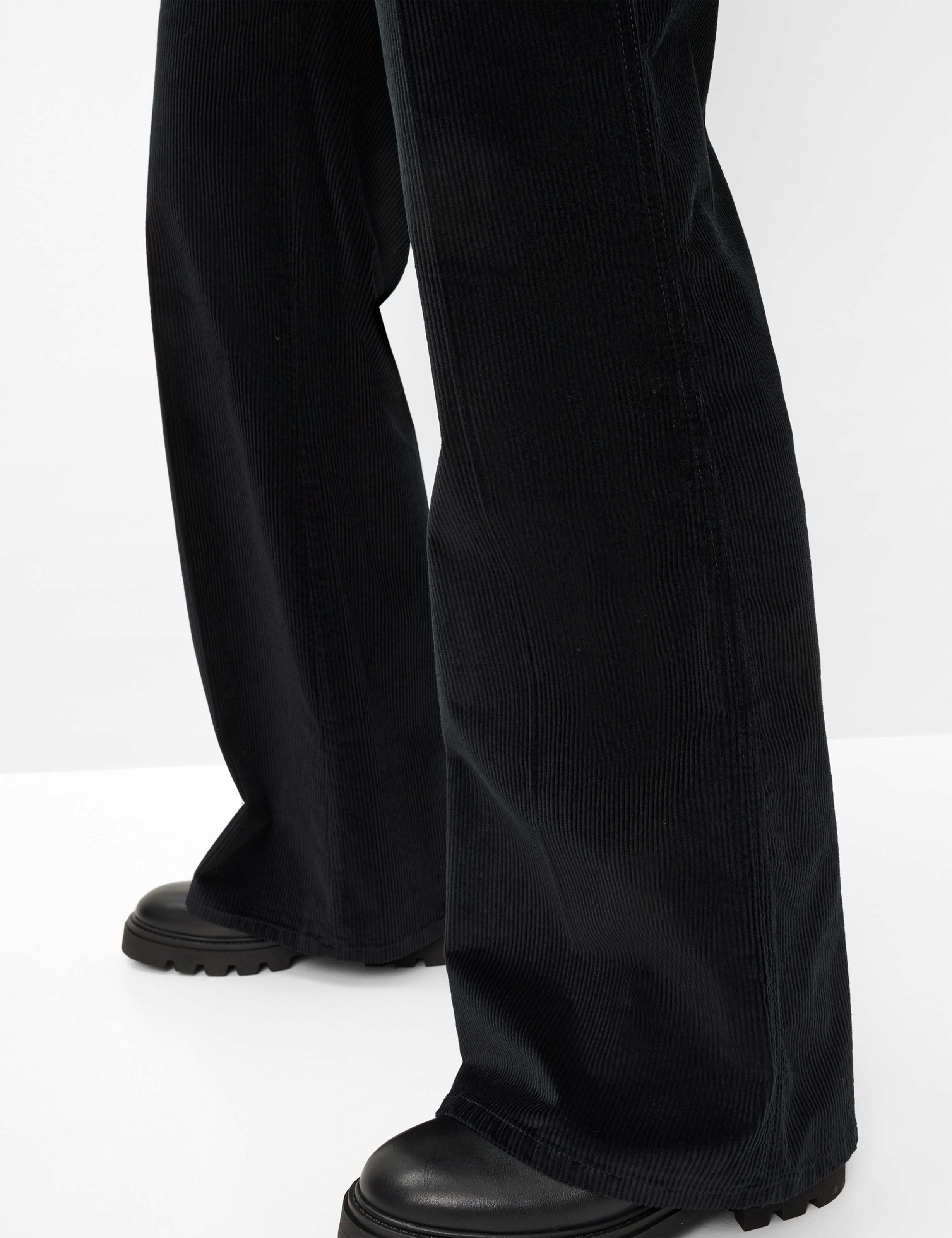 Femme Style MAINE Noir Wide Leg Détail 2
