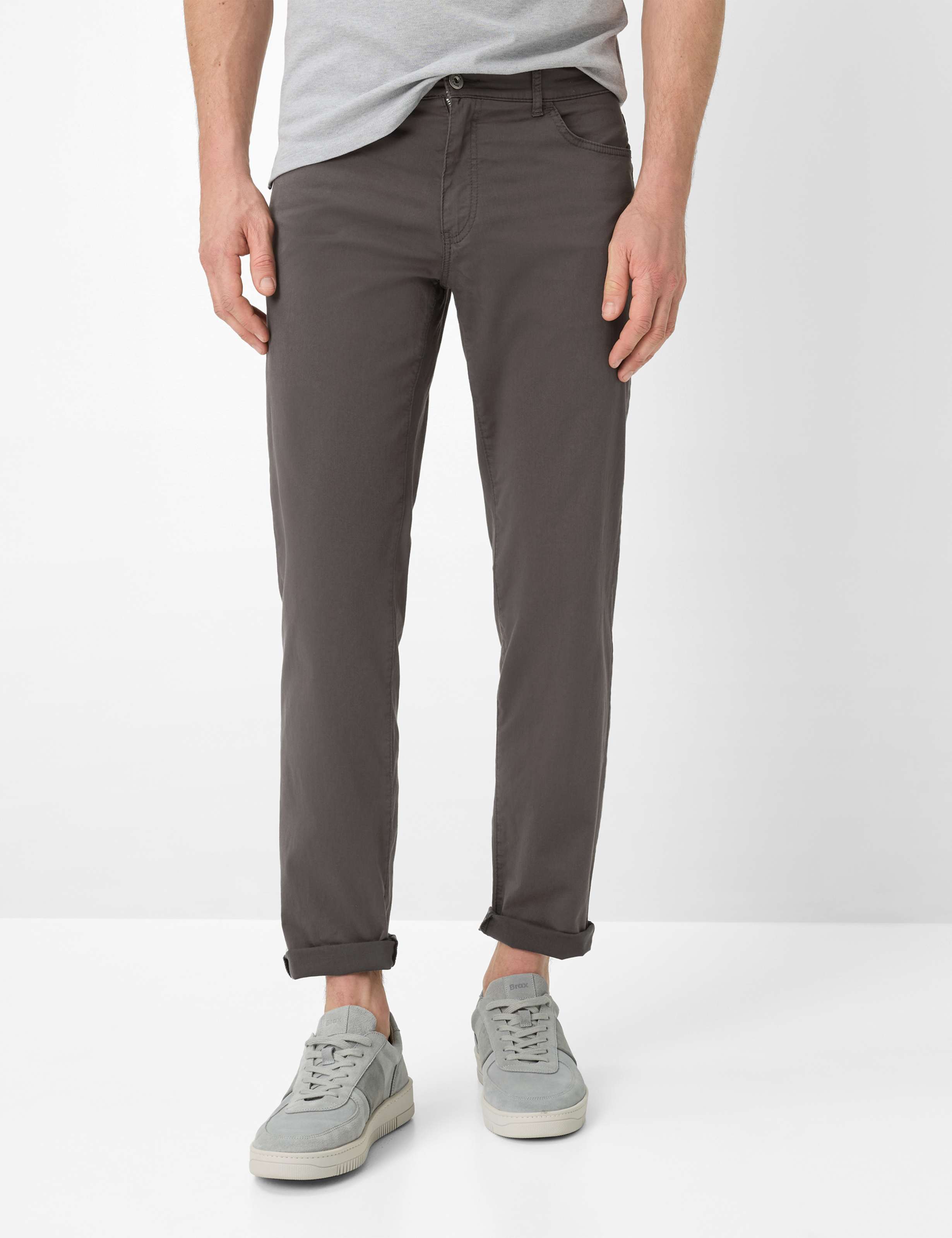 Thumbnail - Brax Herren Five-Pocket-Hose Style CADIZ DARK GREY, grau, Gr. 38/32