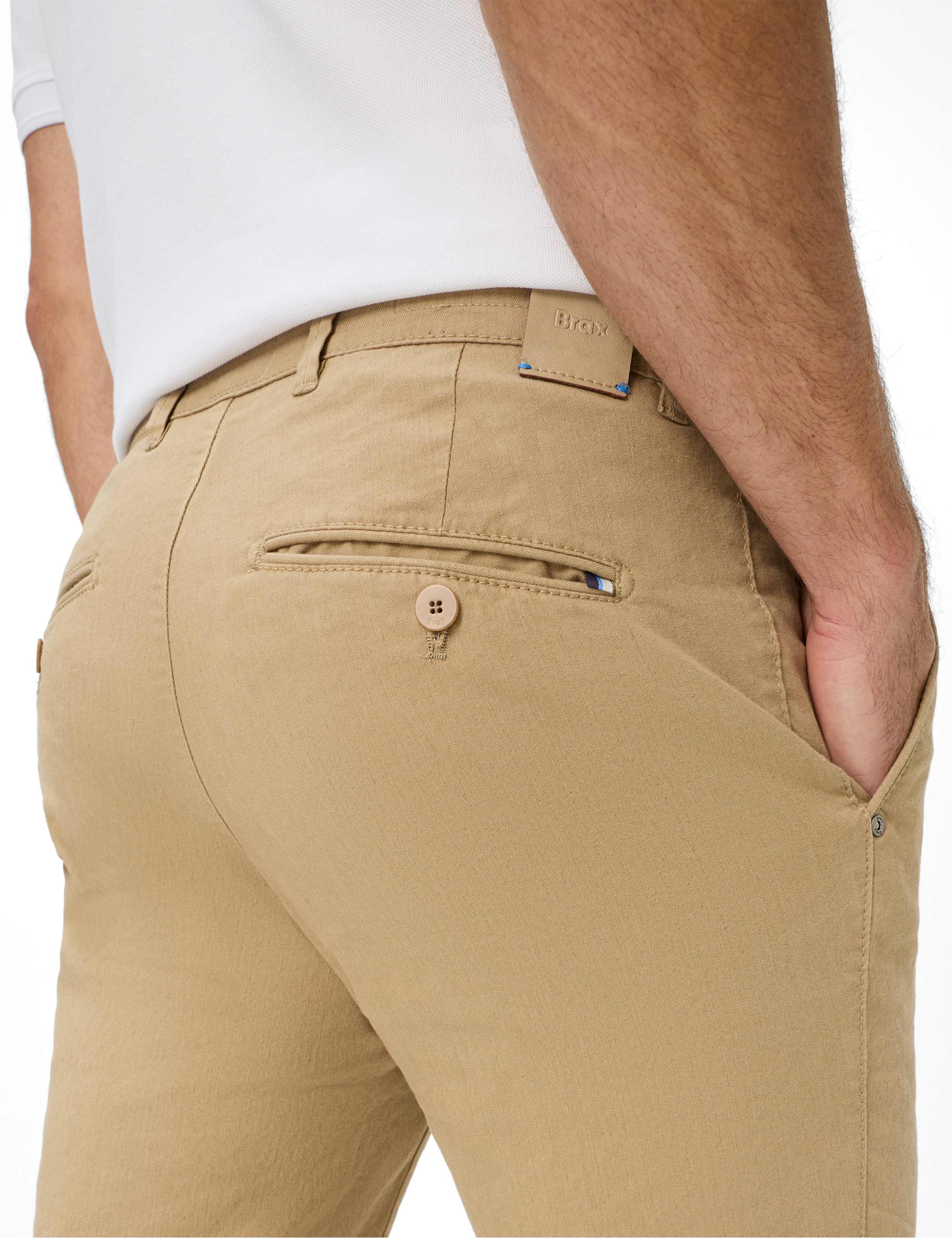 Herren Style FABIO IN Beige Modern Fit Detail 2