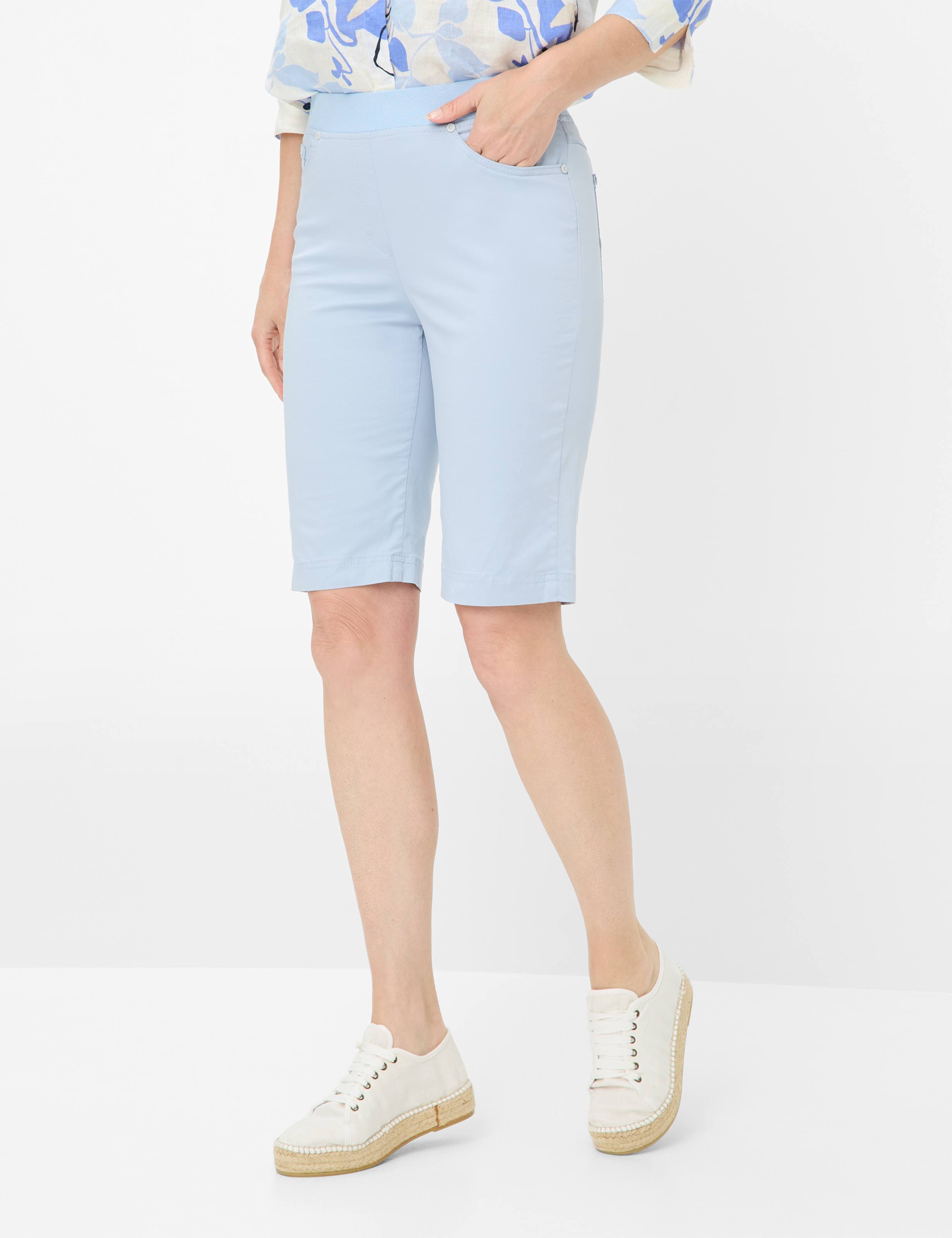 Blautöne, Damen, Style PAMINA BERMUDA, MODEL_FRONT_ISHOP