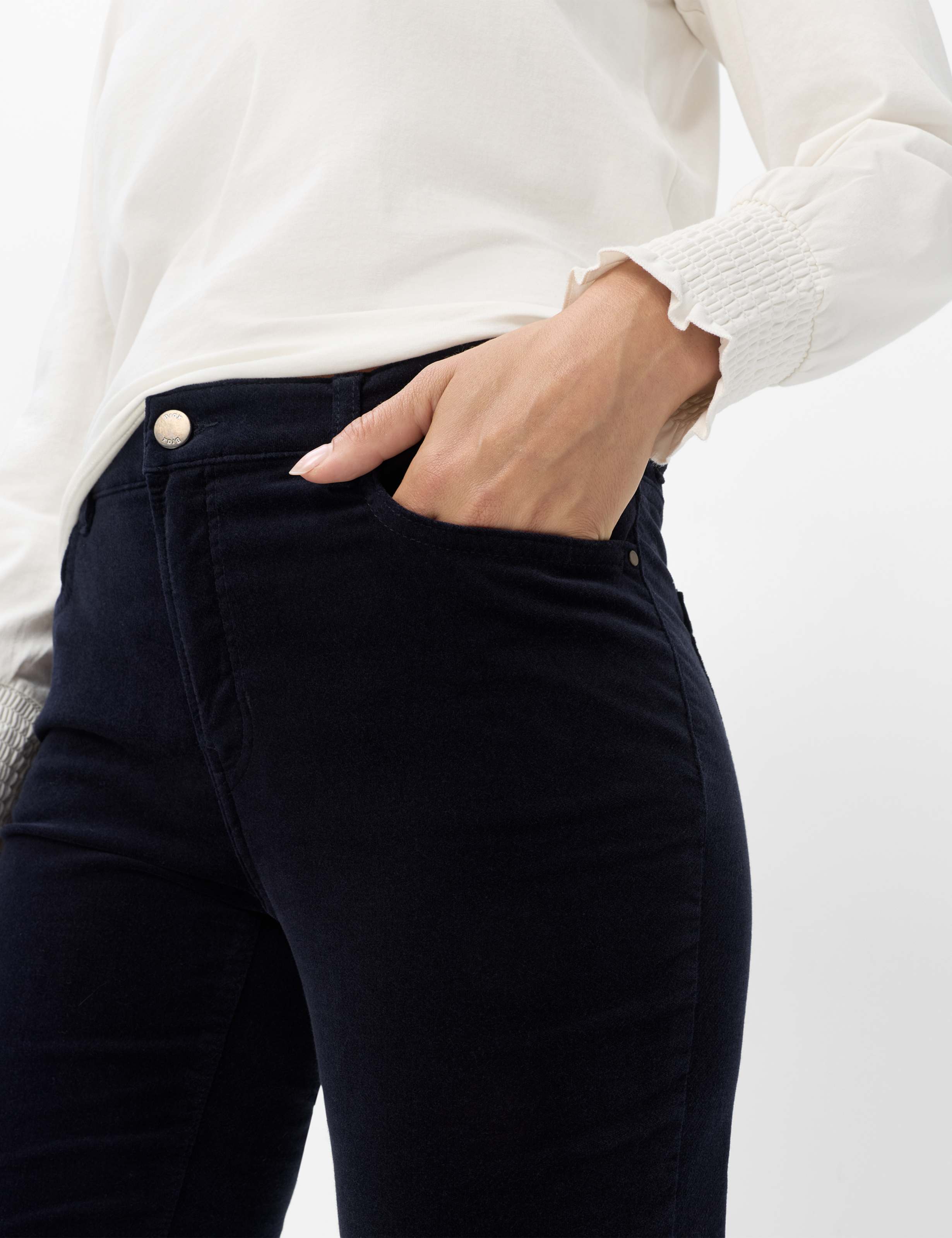Damen Style MARY Dunkelblau Regular Fit Detail 2