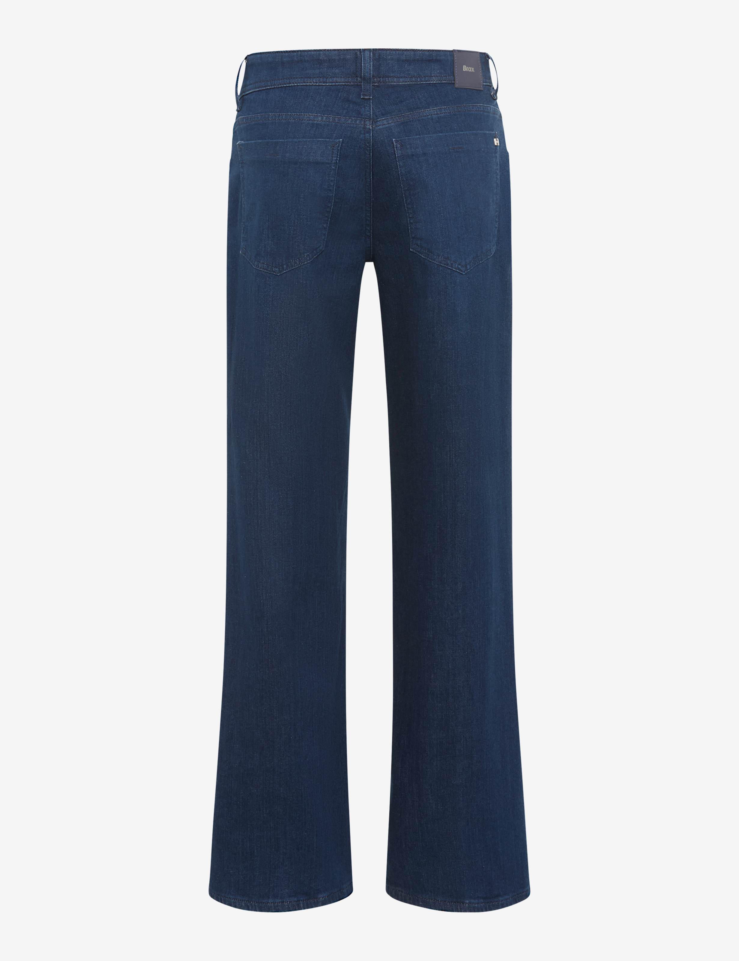 Femme Style MORGAN Bleu Foncé Wide Leg Détourage arrière