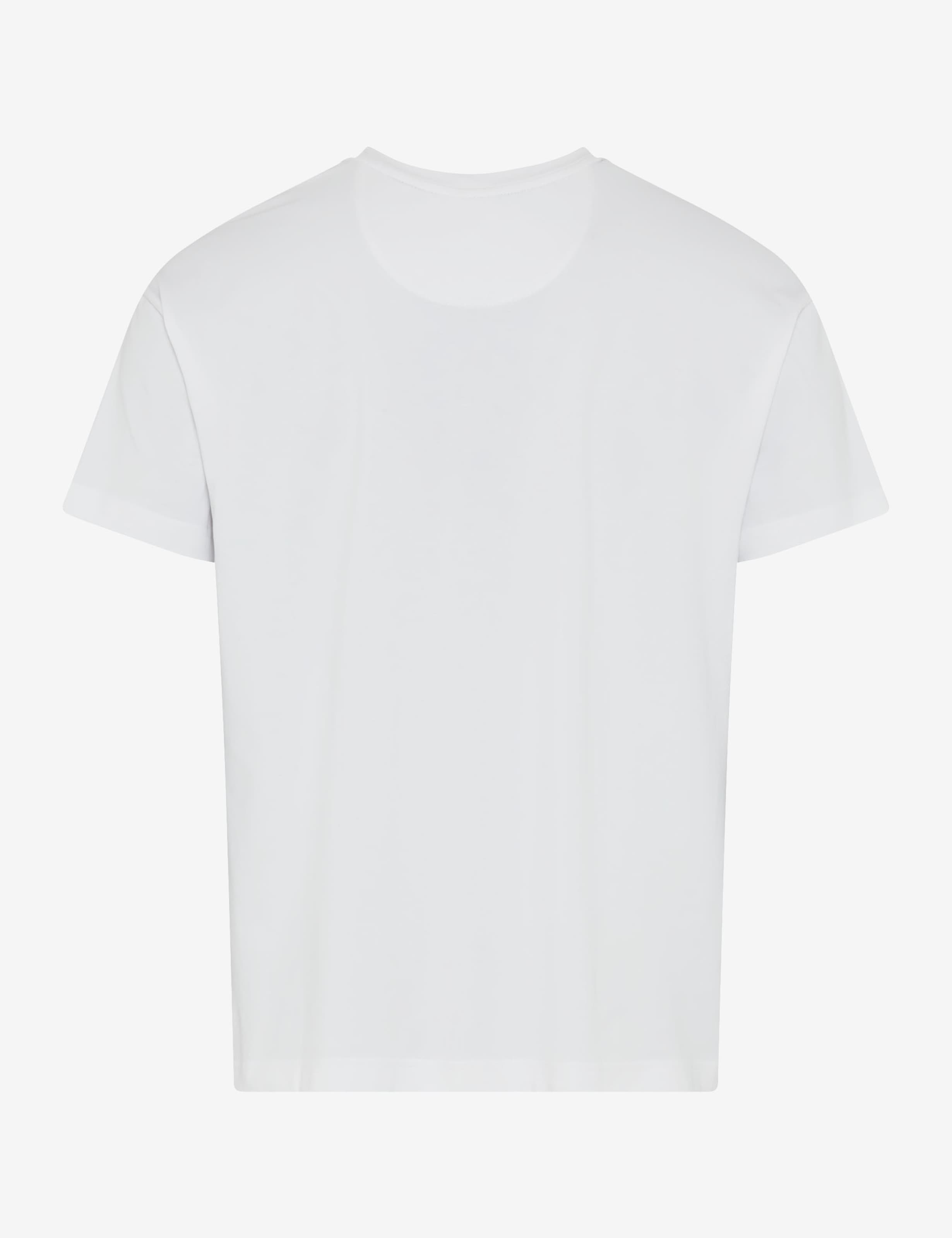Homme Style TED Blanc  Détourage arrière